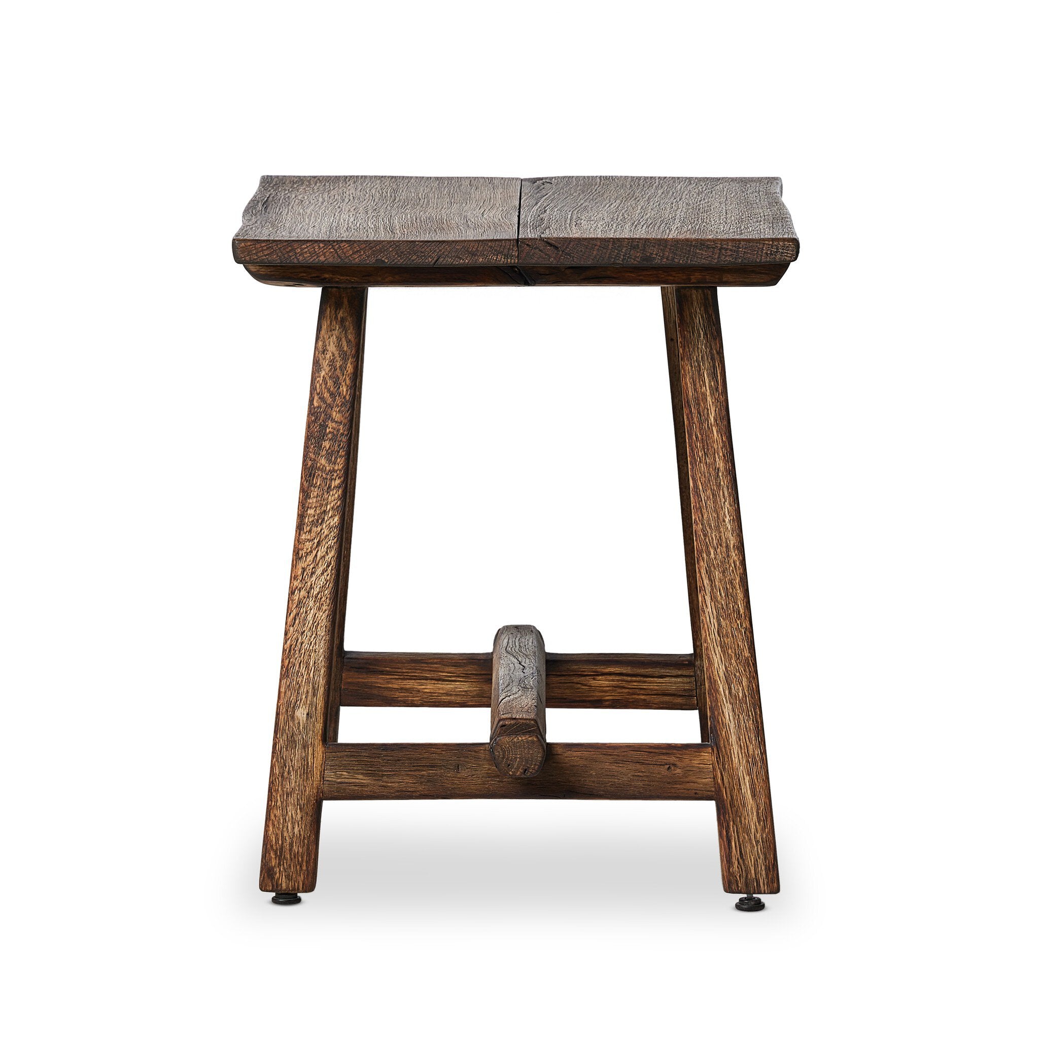 Elio End Table - Burnt Bleached Oak