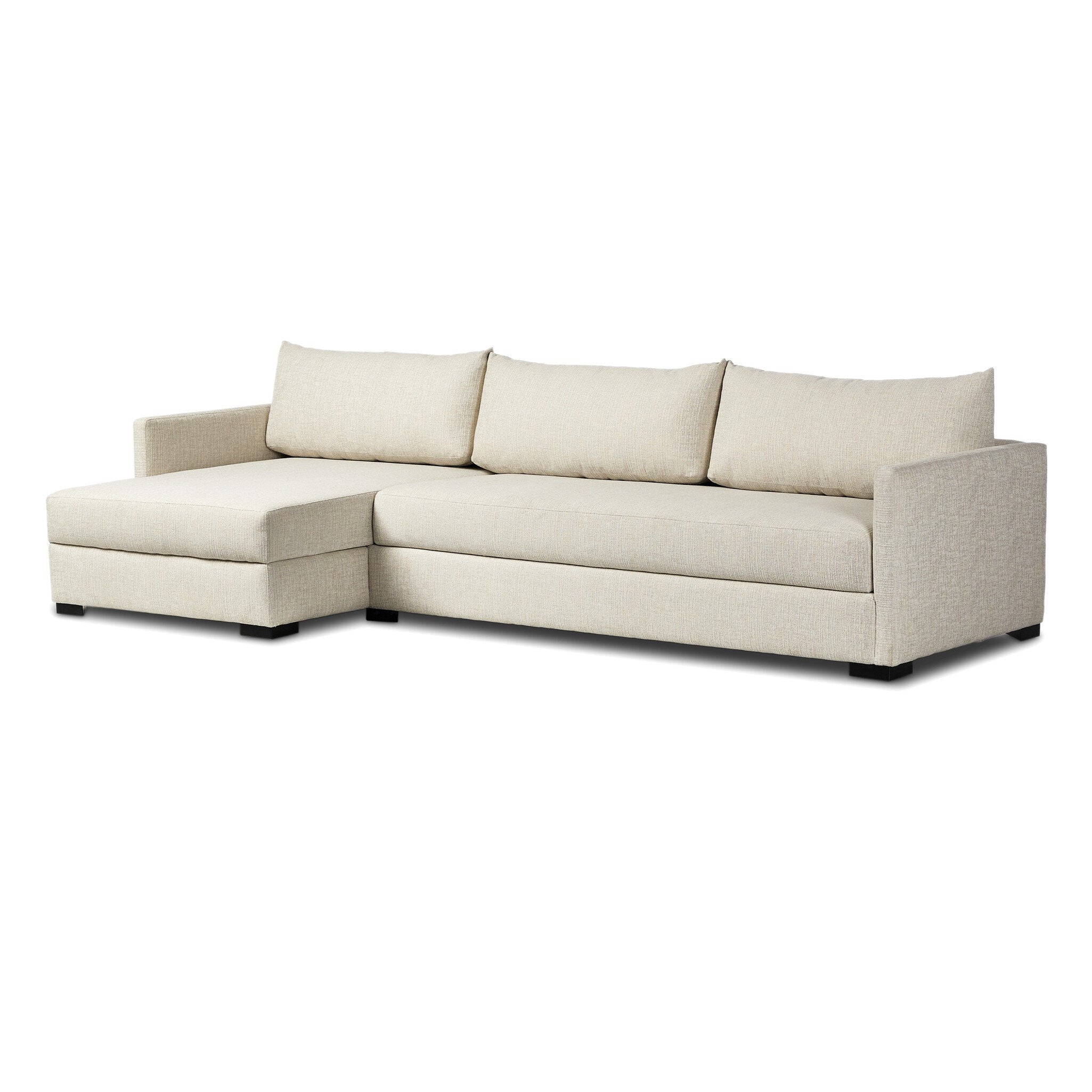 Wickham 2-Piece Sleeper Sectional - Alameda Snow