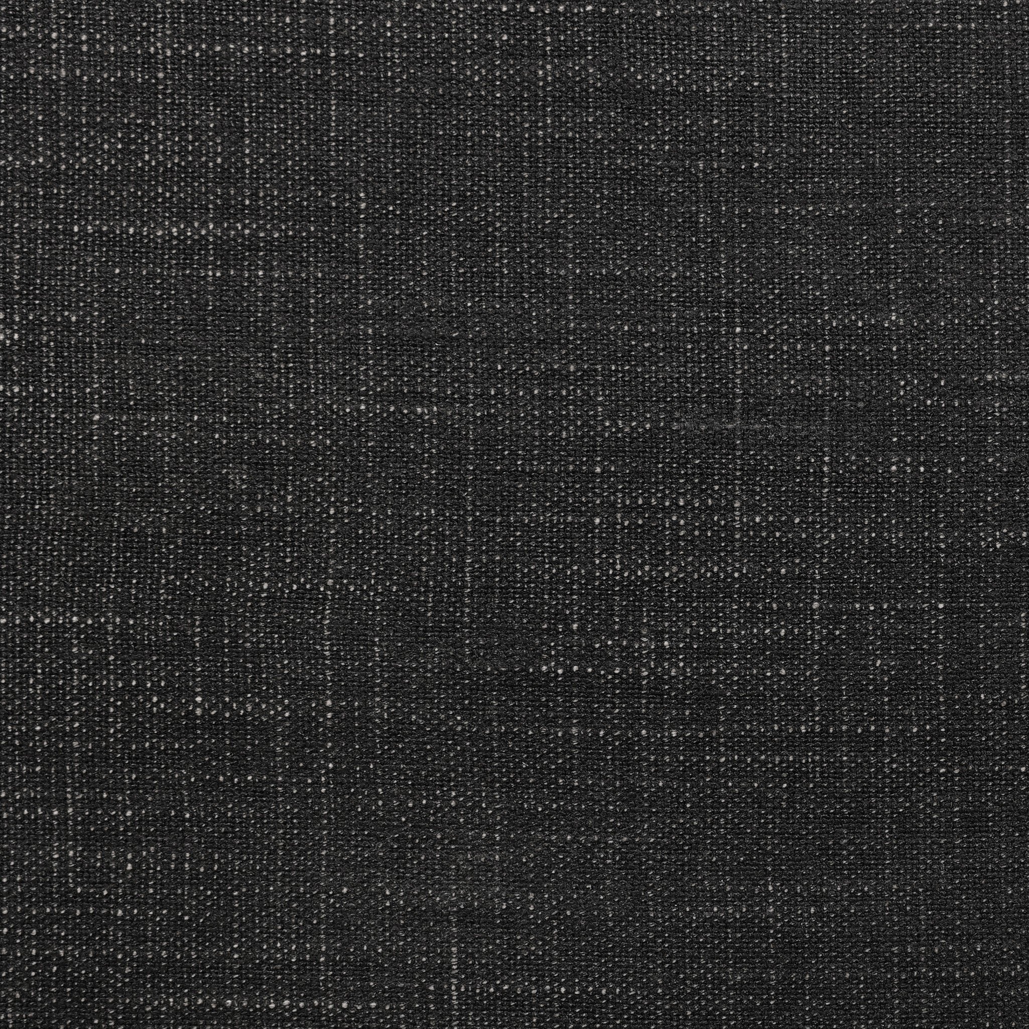 Amelia Oval Nightstand - Black Linen