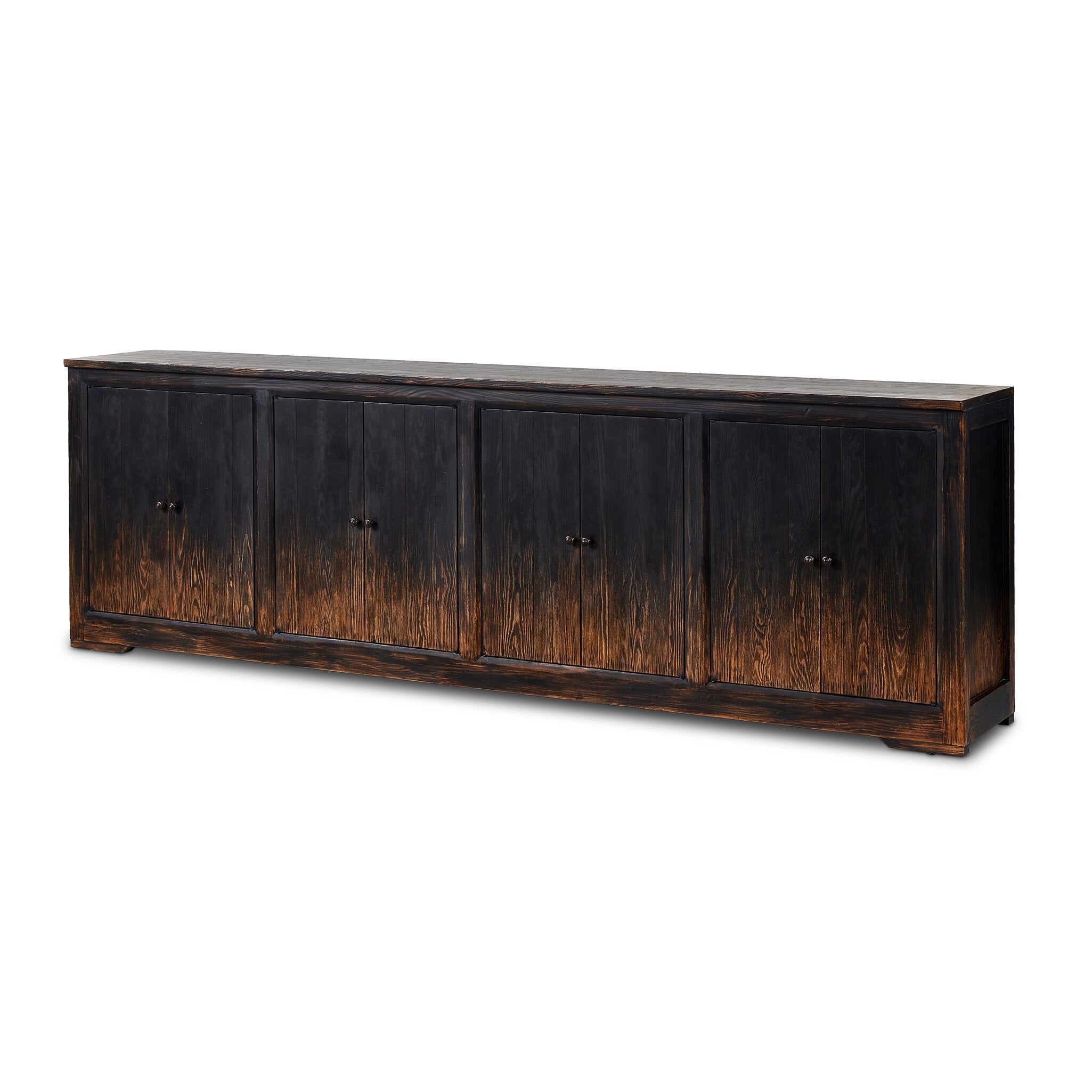 It Takes An Hour Sideboard - Distressed Black