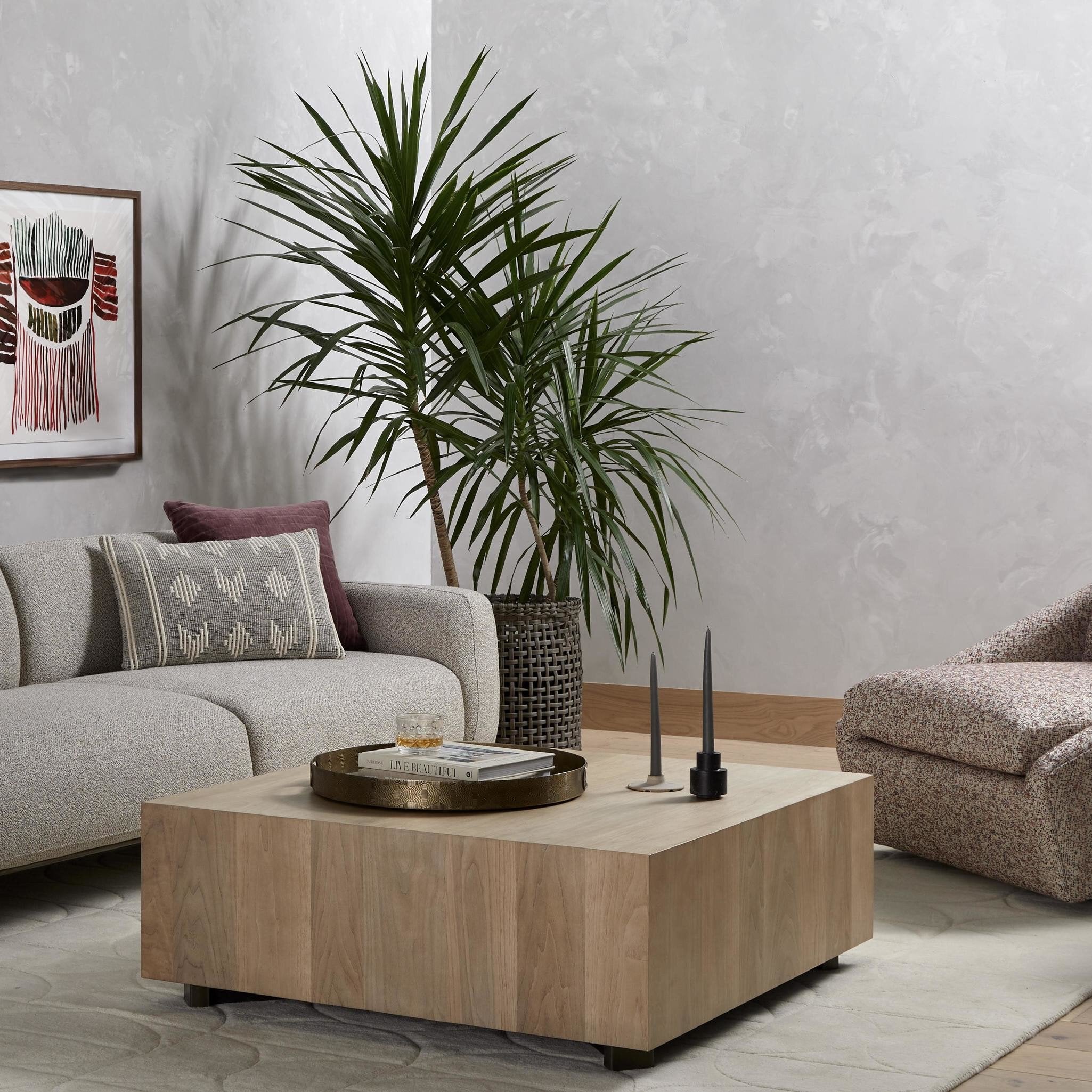 Hudson Square Coffee Table - Ashen Walnut