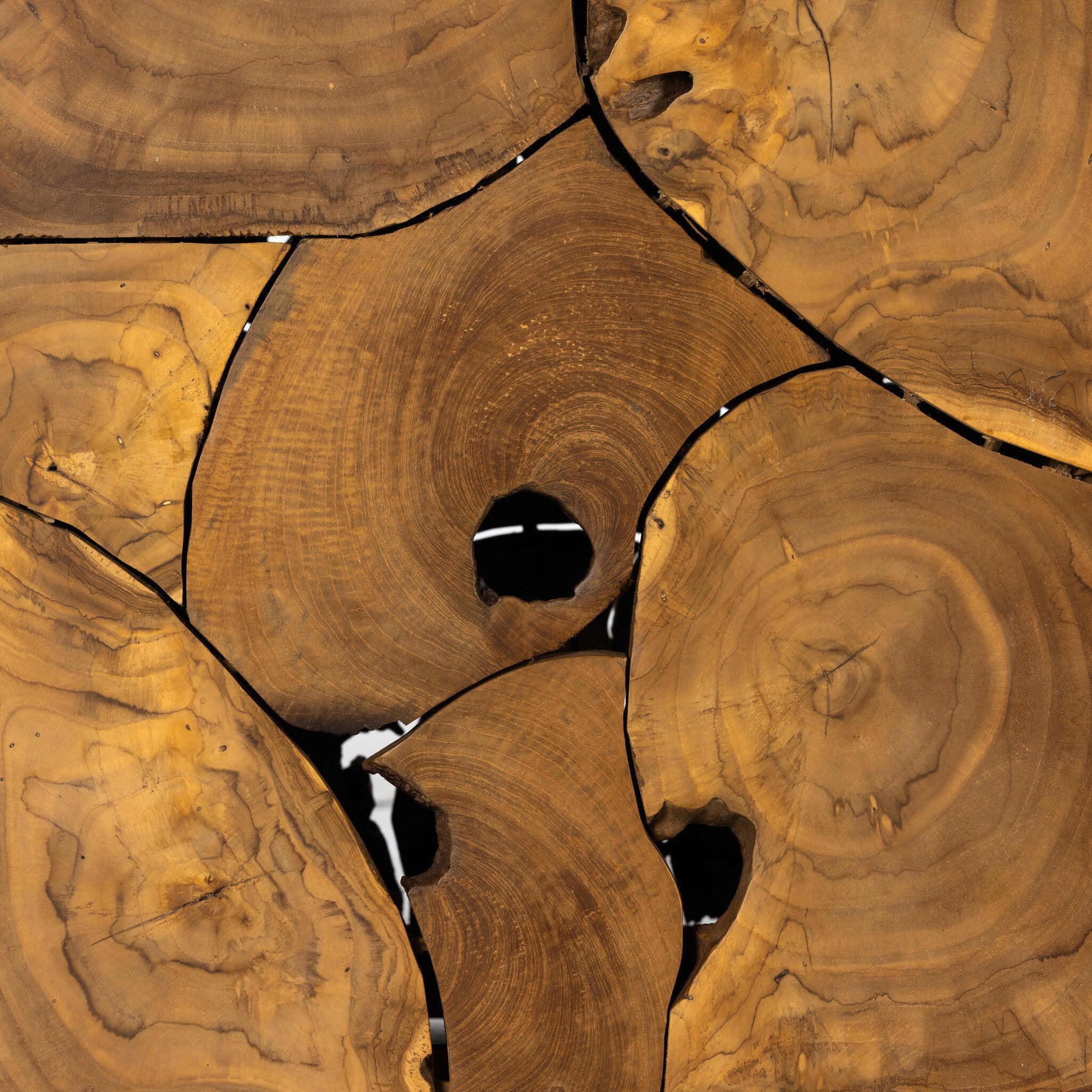 Tomlin Outdoor End Table - Teak Root