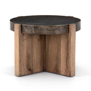 Bingham End Table - Rustic Oak Veneer
