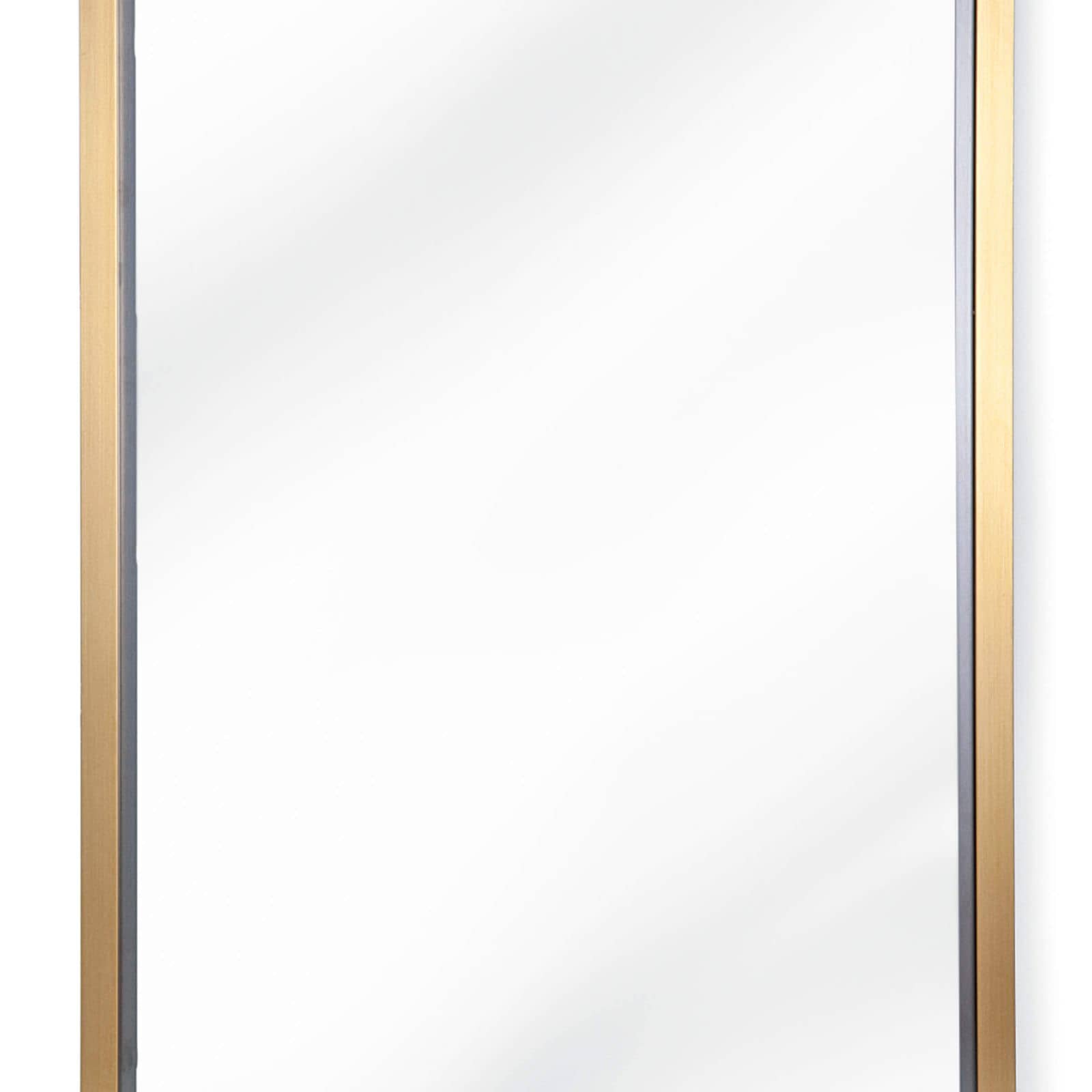 Rectangle Mirror (Natural Brass)