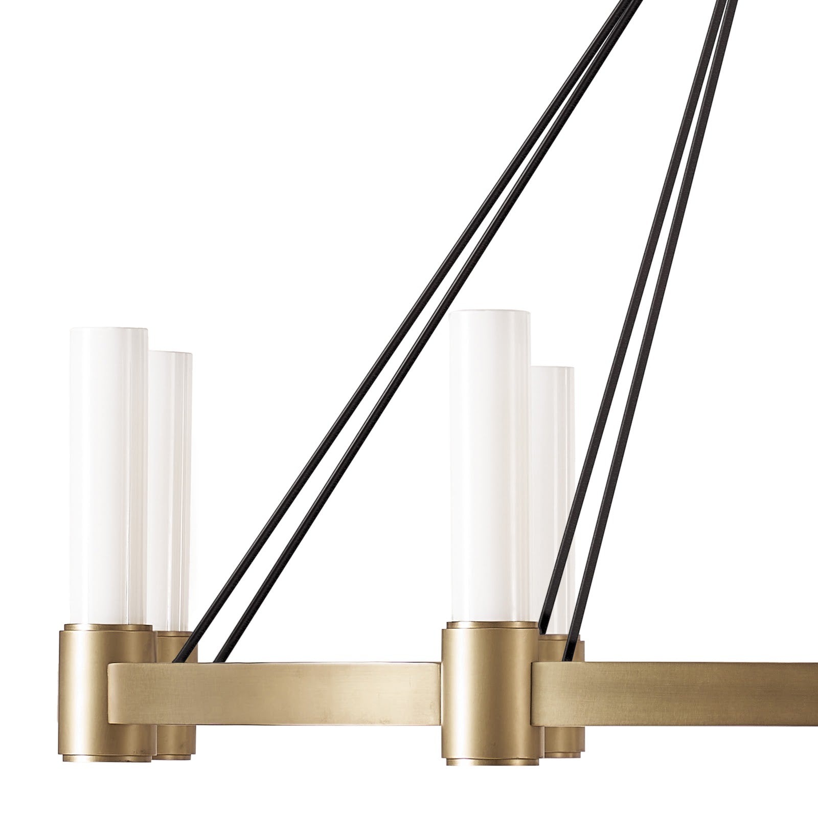 Dixon Chandelier (Natural Brass)