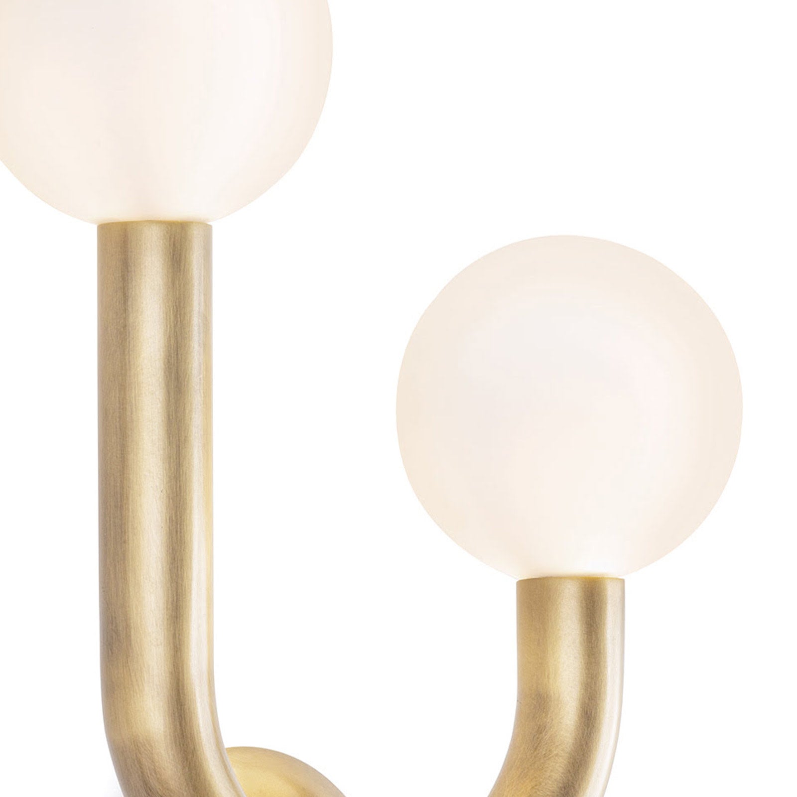 Happy Sconce Right Side (Natural Brass)