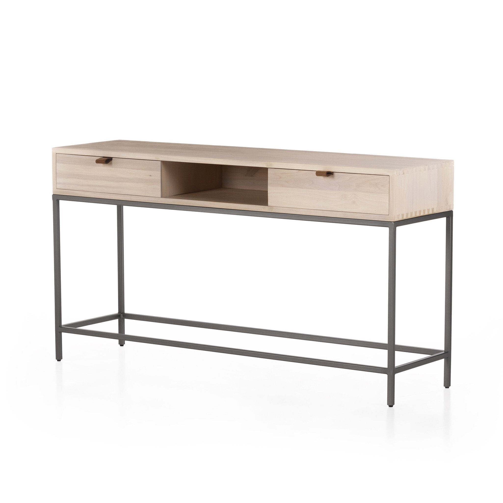 Trey Console Table - Natural Iron