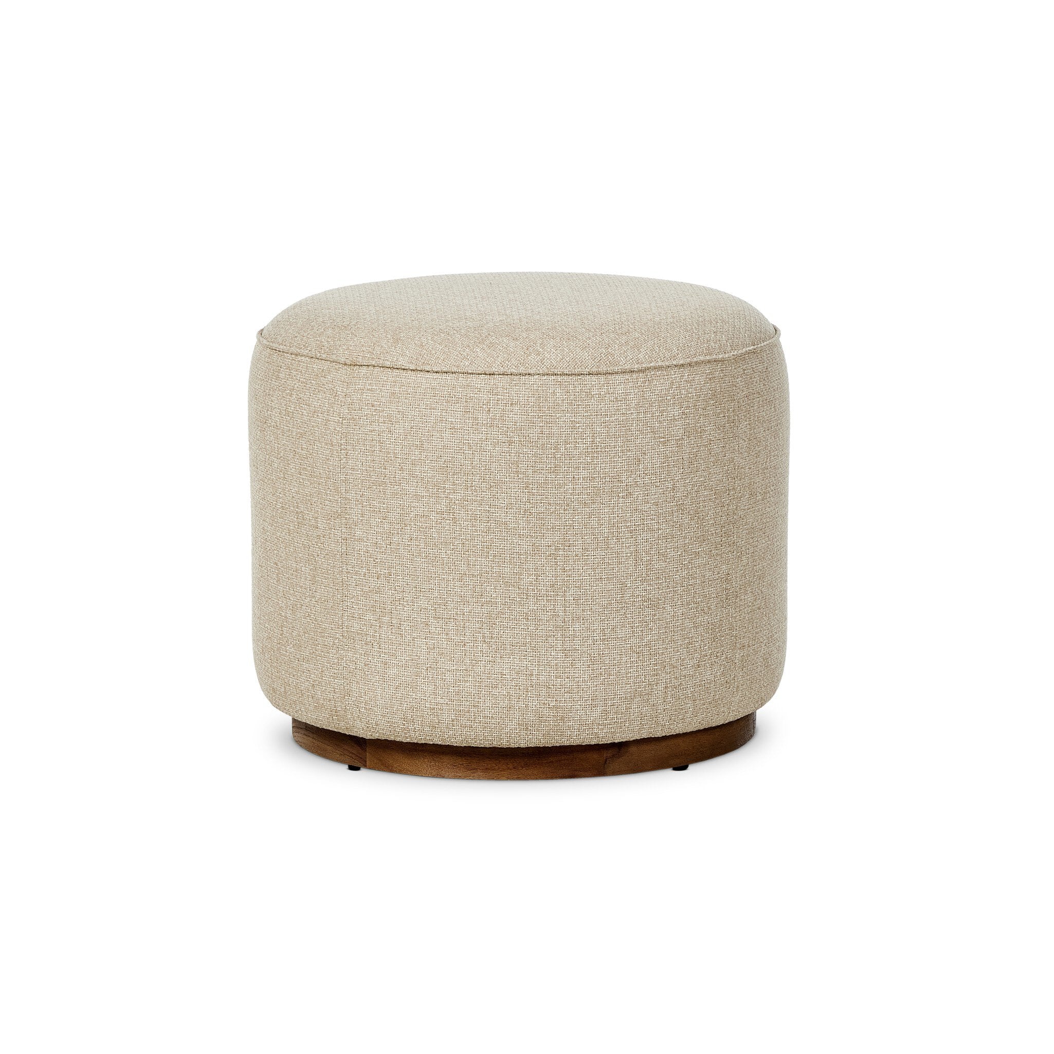 Sinclair Outdoor Ottoman - Hayes Cream