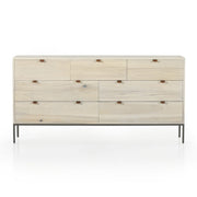 Trey 7 Drawer Dresser - Dove Poplar