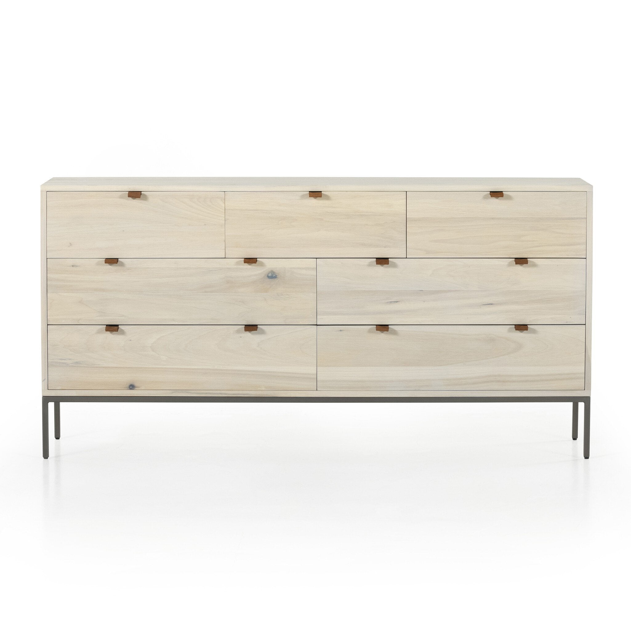 Trey 7 Drawer Dresser - Dove Poplar