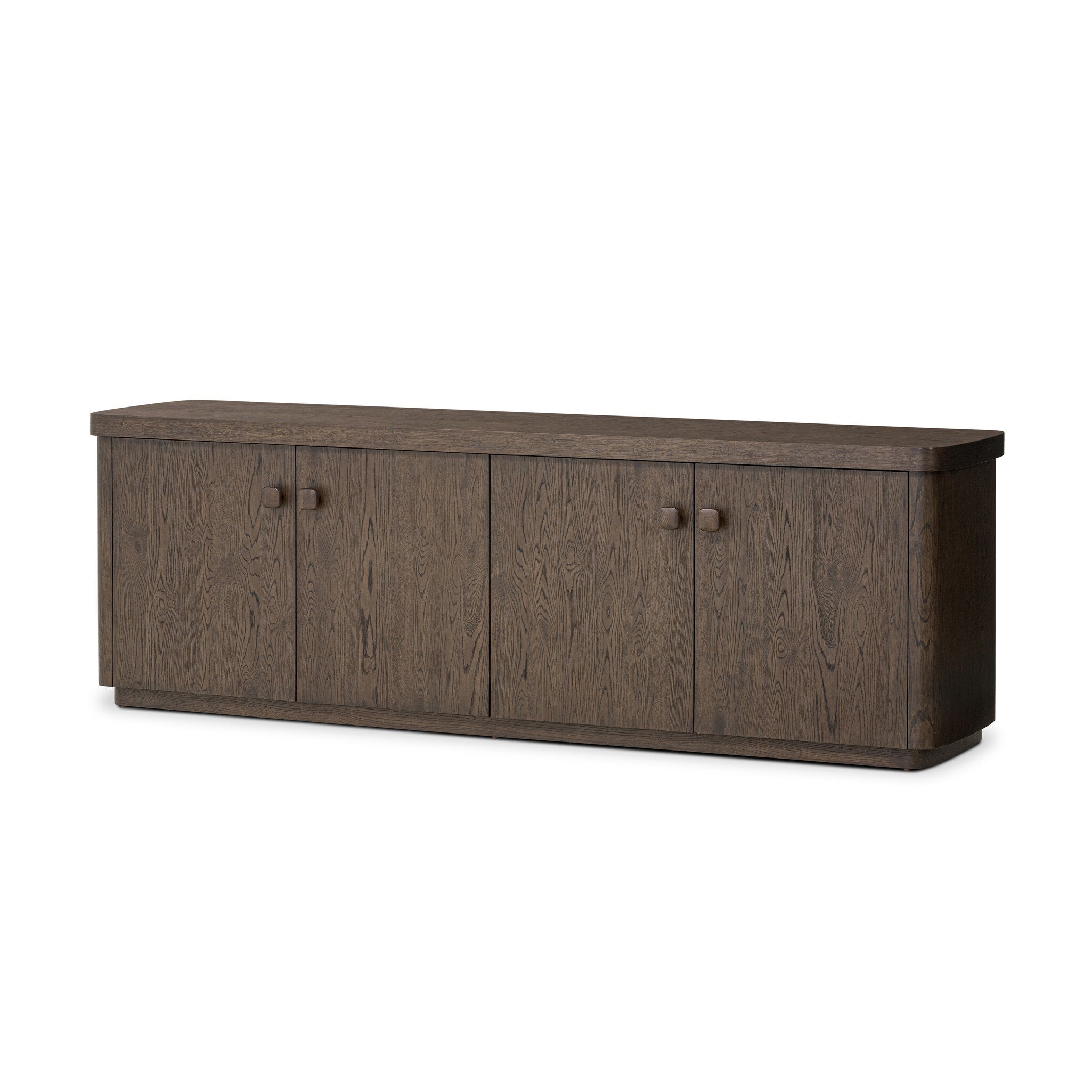 Valen Sideboard - Rustic Brown Oak Veneer