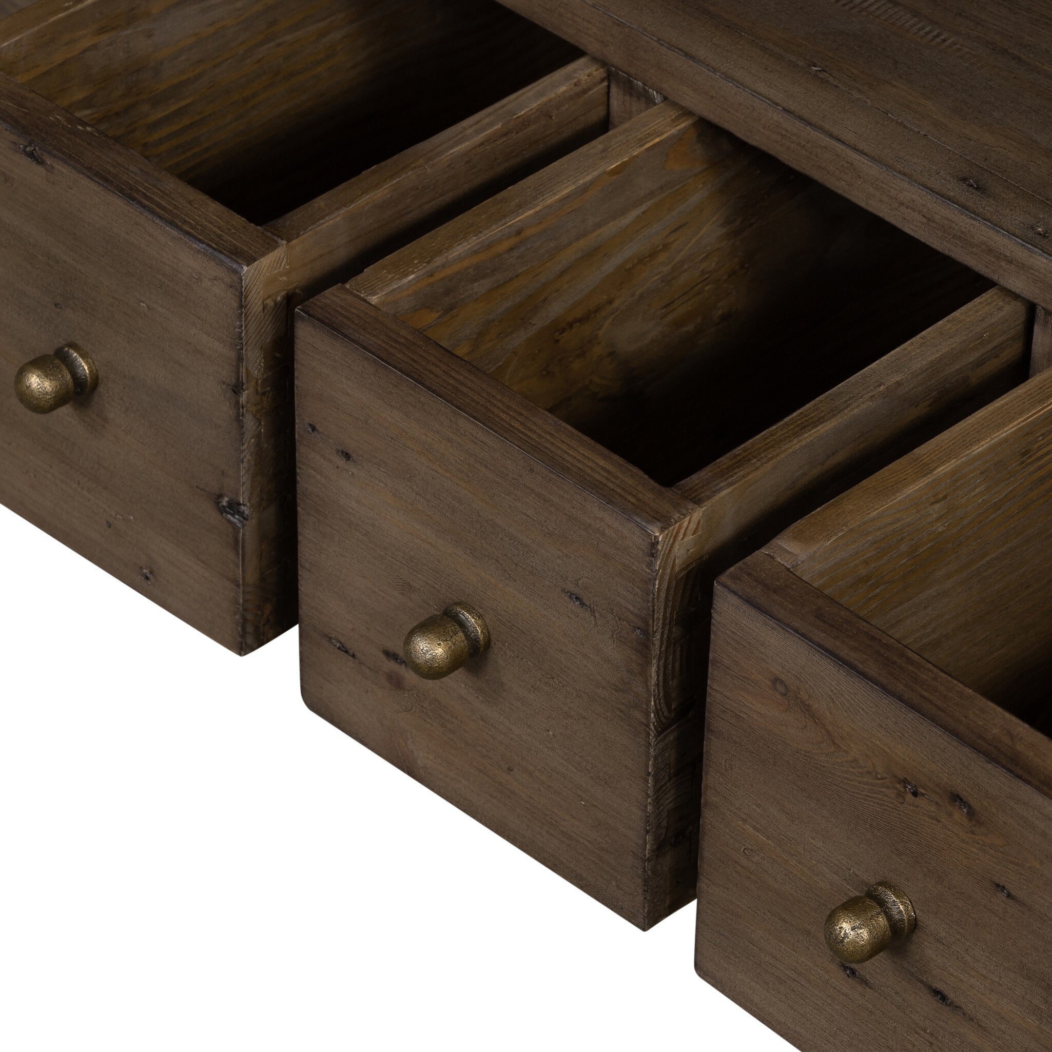 Irish Coast Small Tv Console - Sundried Ash