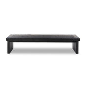 Warby Coffee Table - Worn Black Veneer