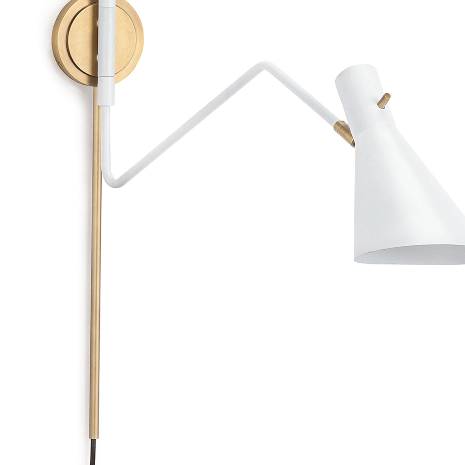 Spyder Sconce (White)