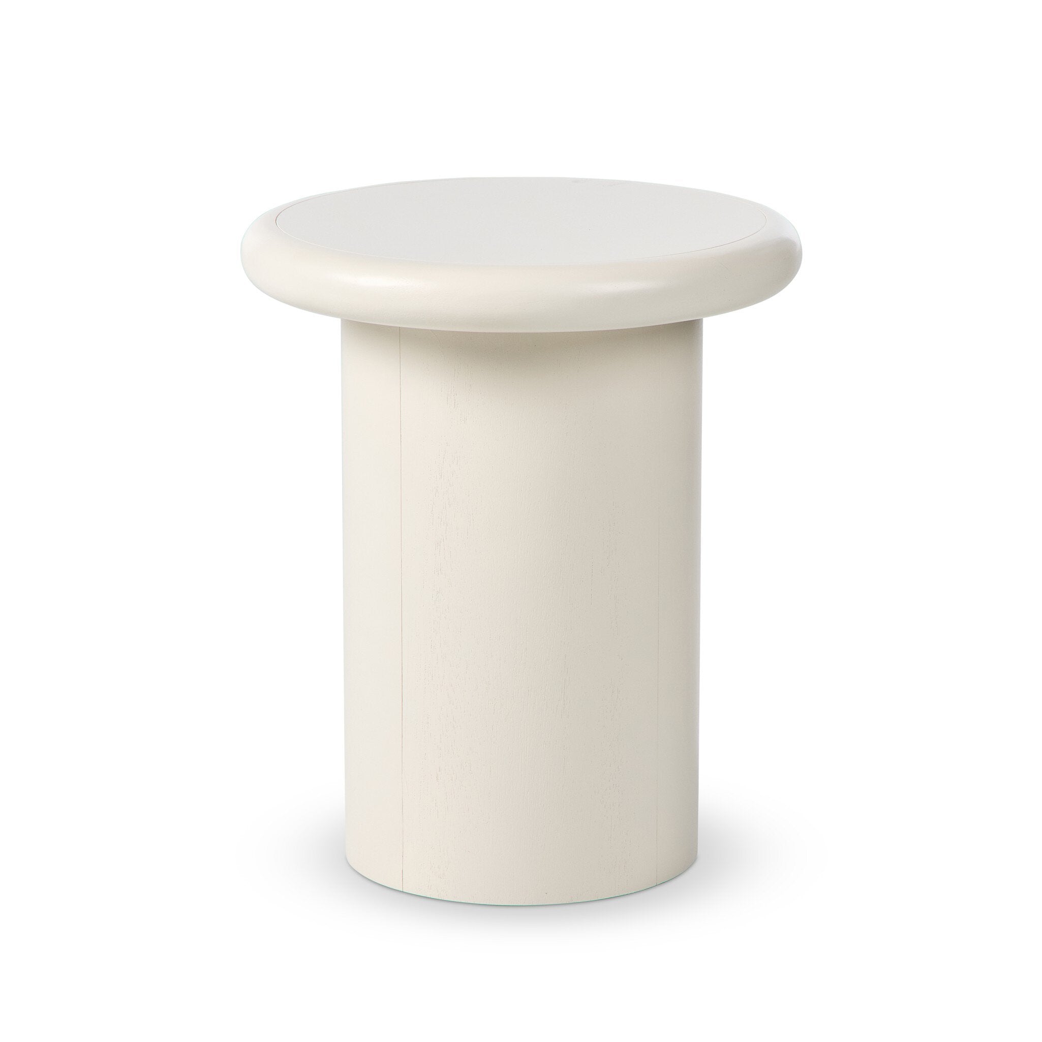 Zach End Table - Tofu Solid