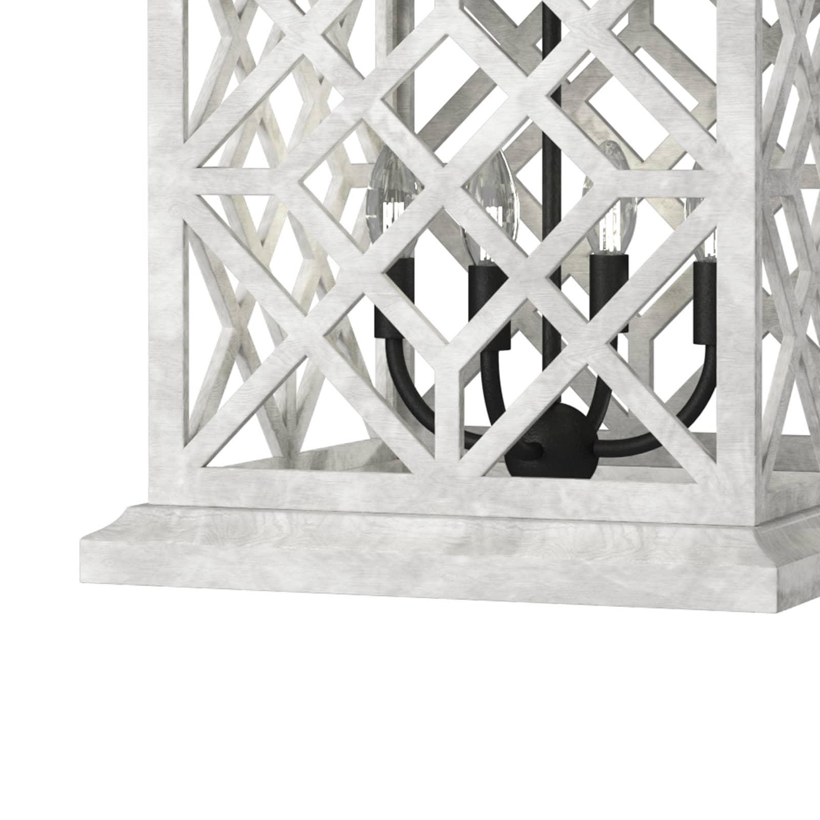 Chatham Wood Lantern (White)
