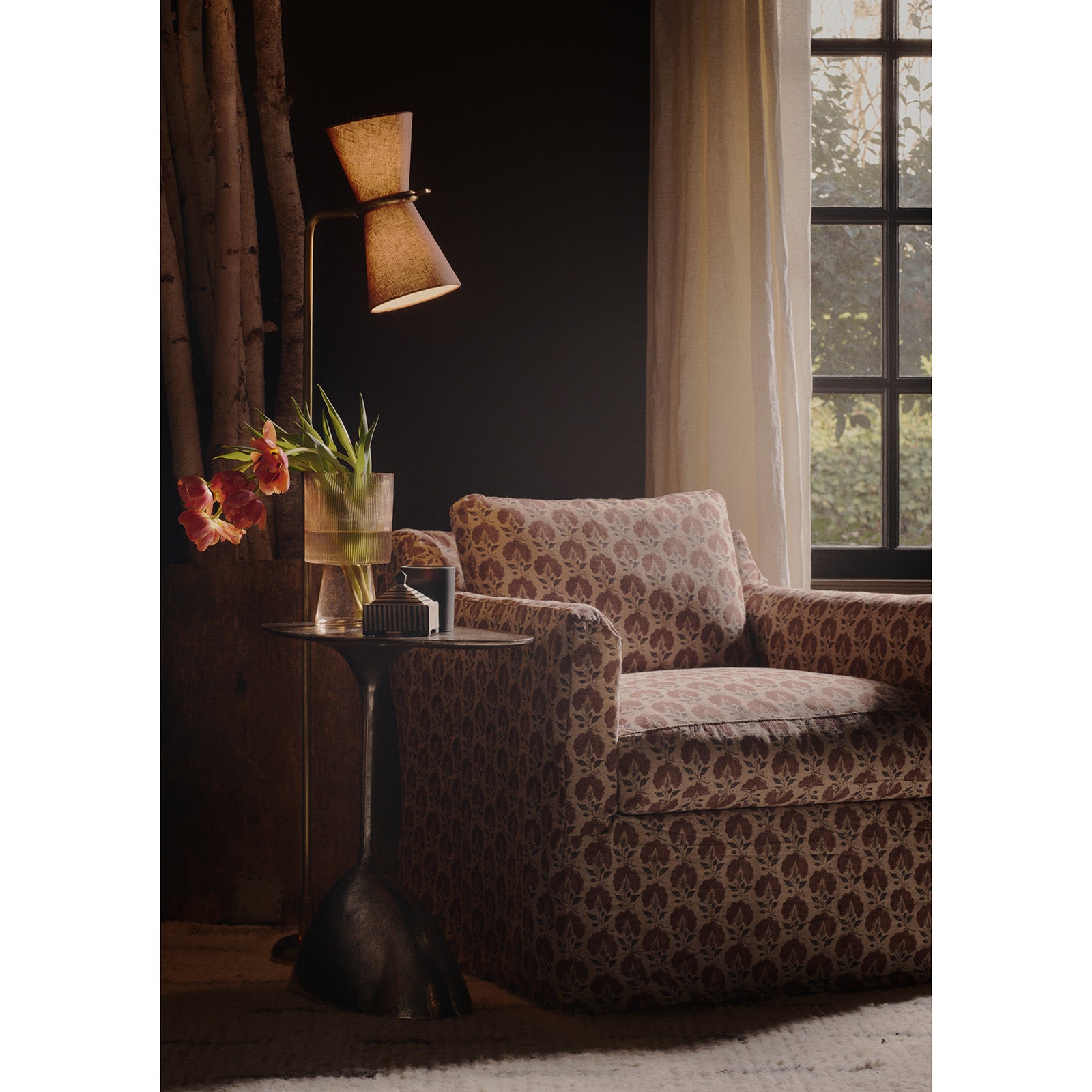 Rizzo Accent Table (Brass)