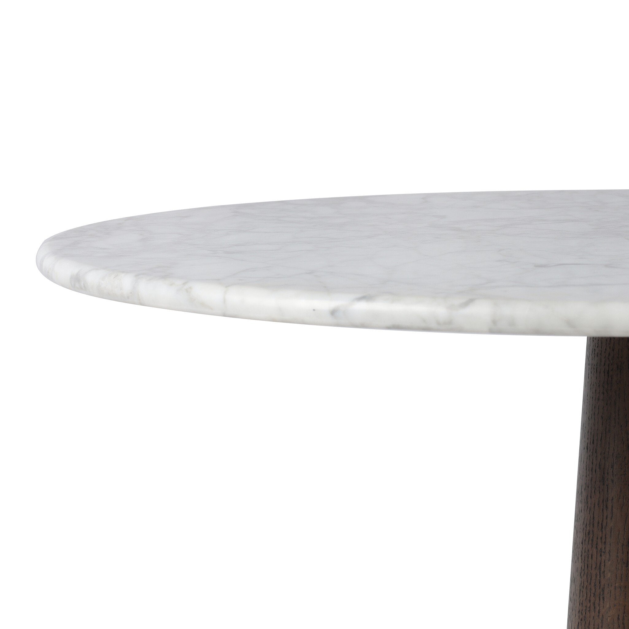 Goetz Bar + Counter Table - Honed White Marble