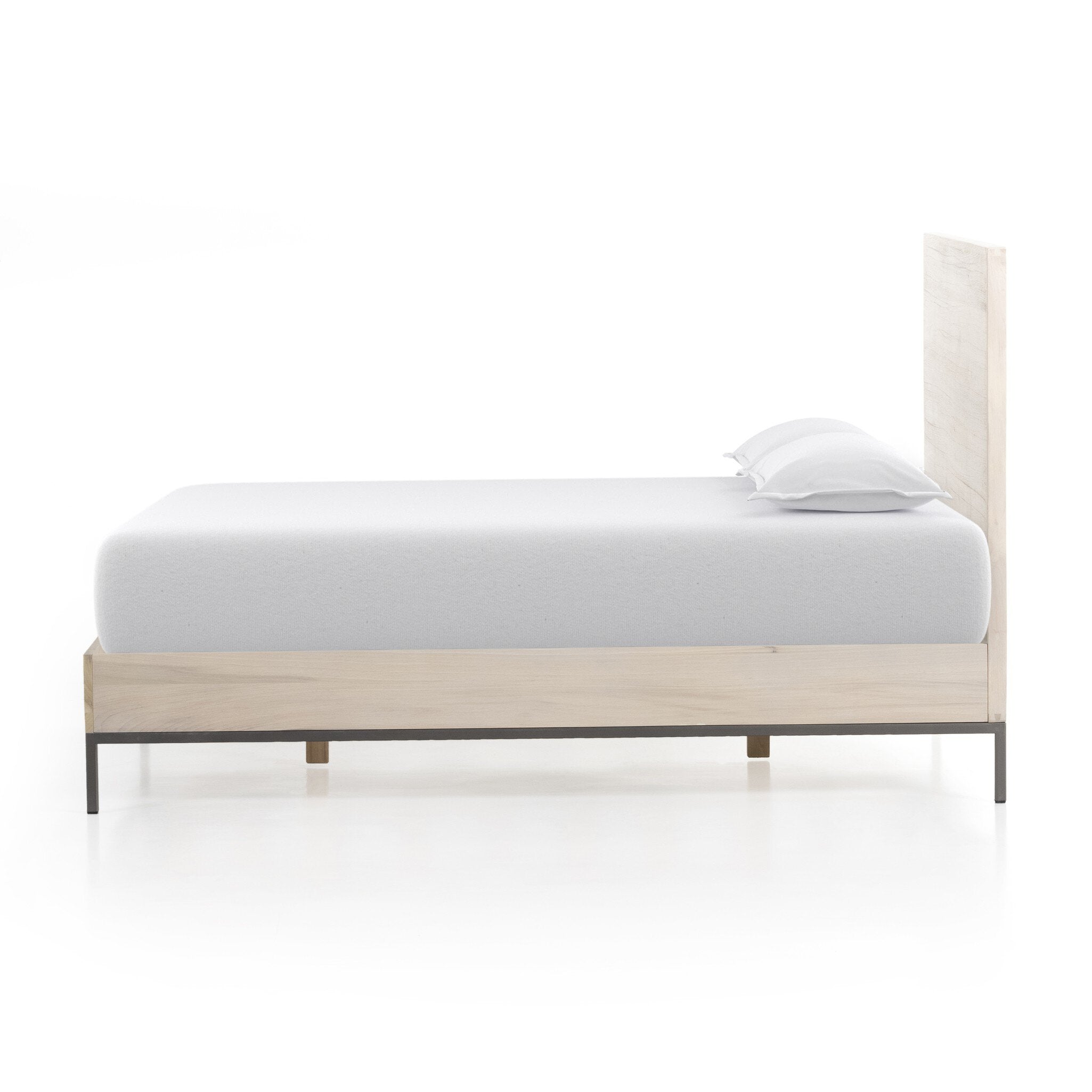 Trey Bed - Dove Poplar