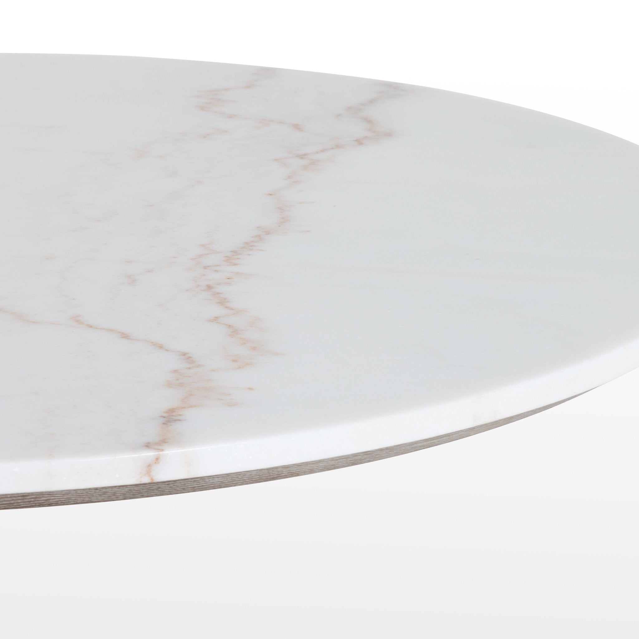Powell Dining Table - White Marble
