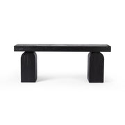 Keane Console Table - Reclaimed Black Elm