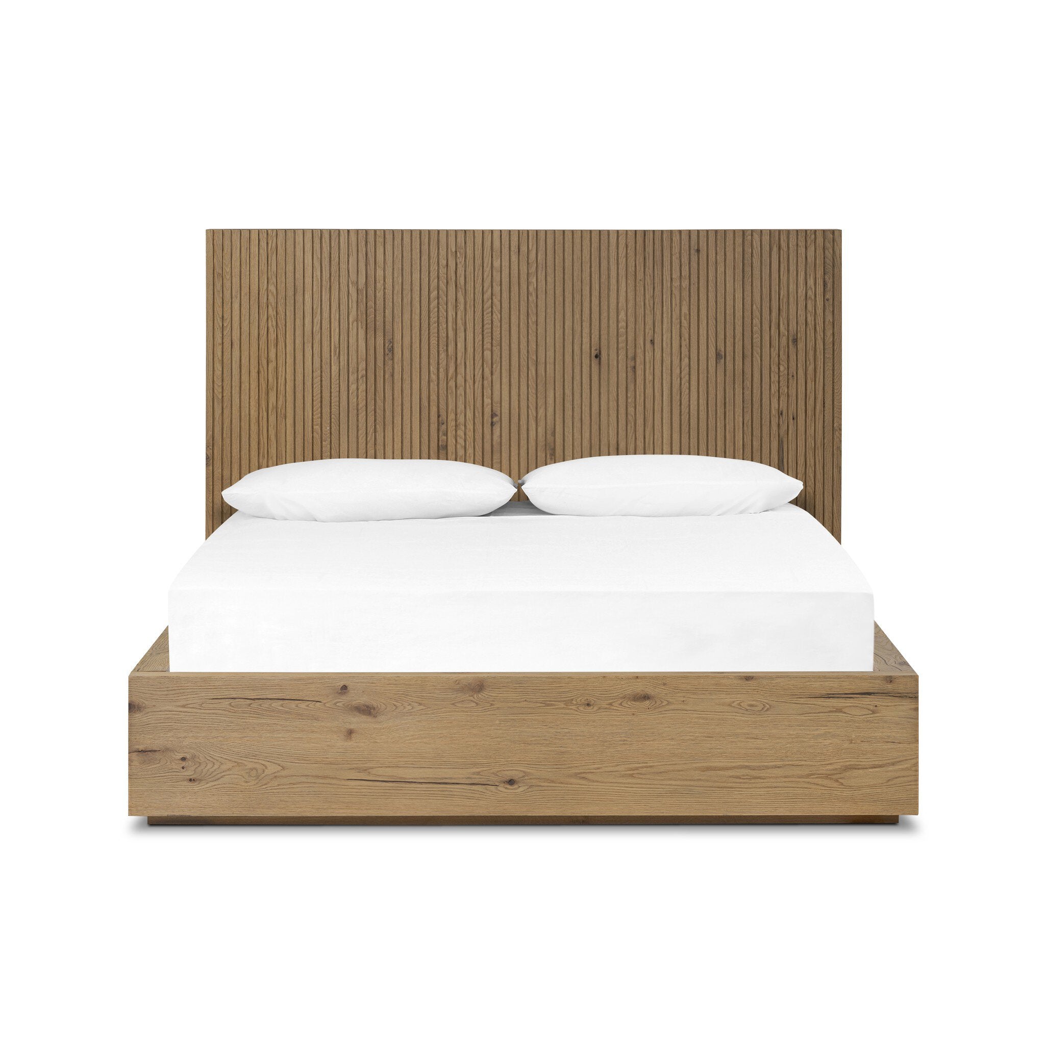 Leo Bed - Rustic Light Natural Oak