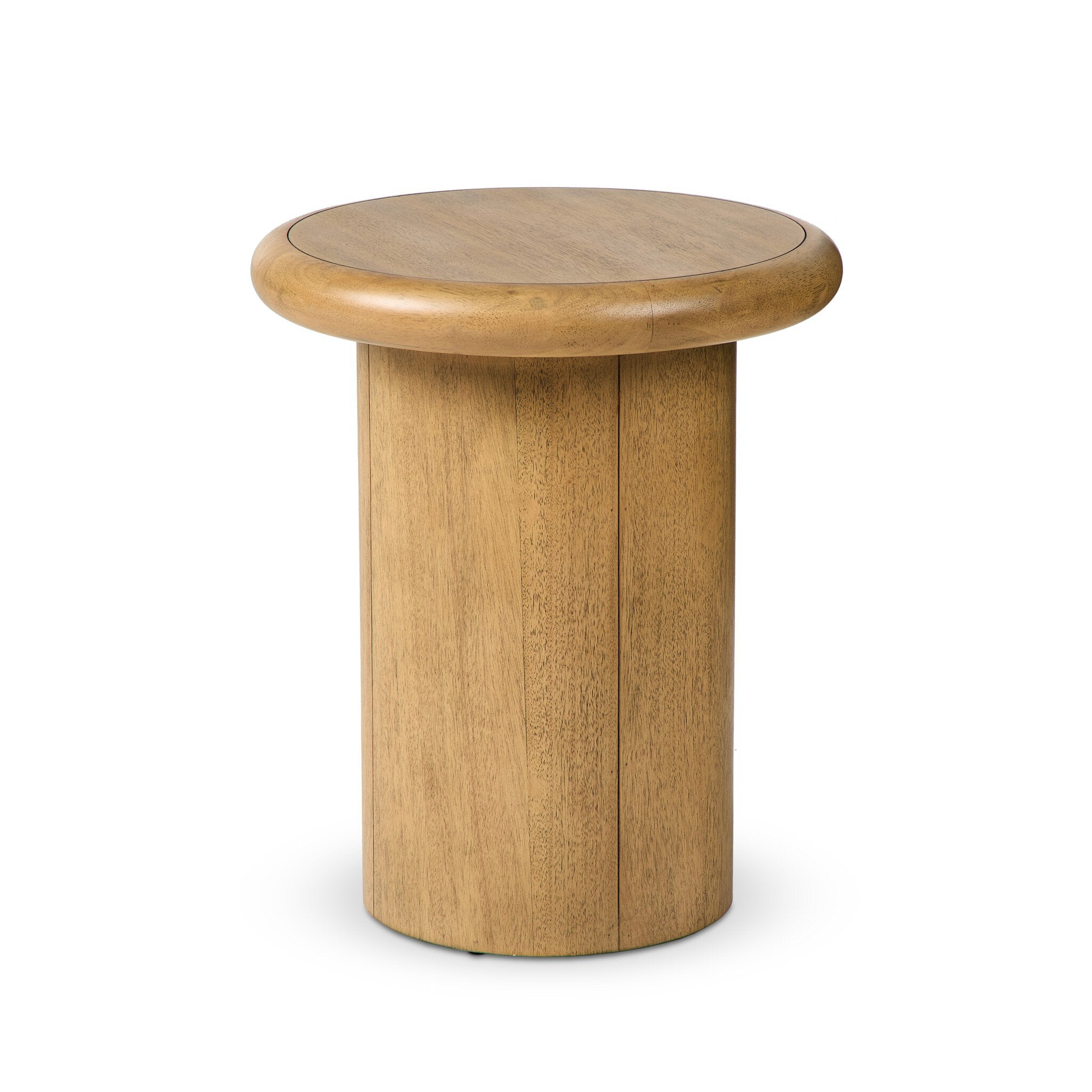 Zach End Table - Burnished Parawood