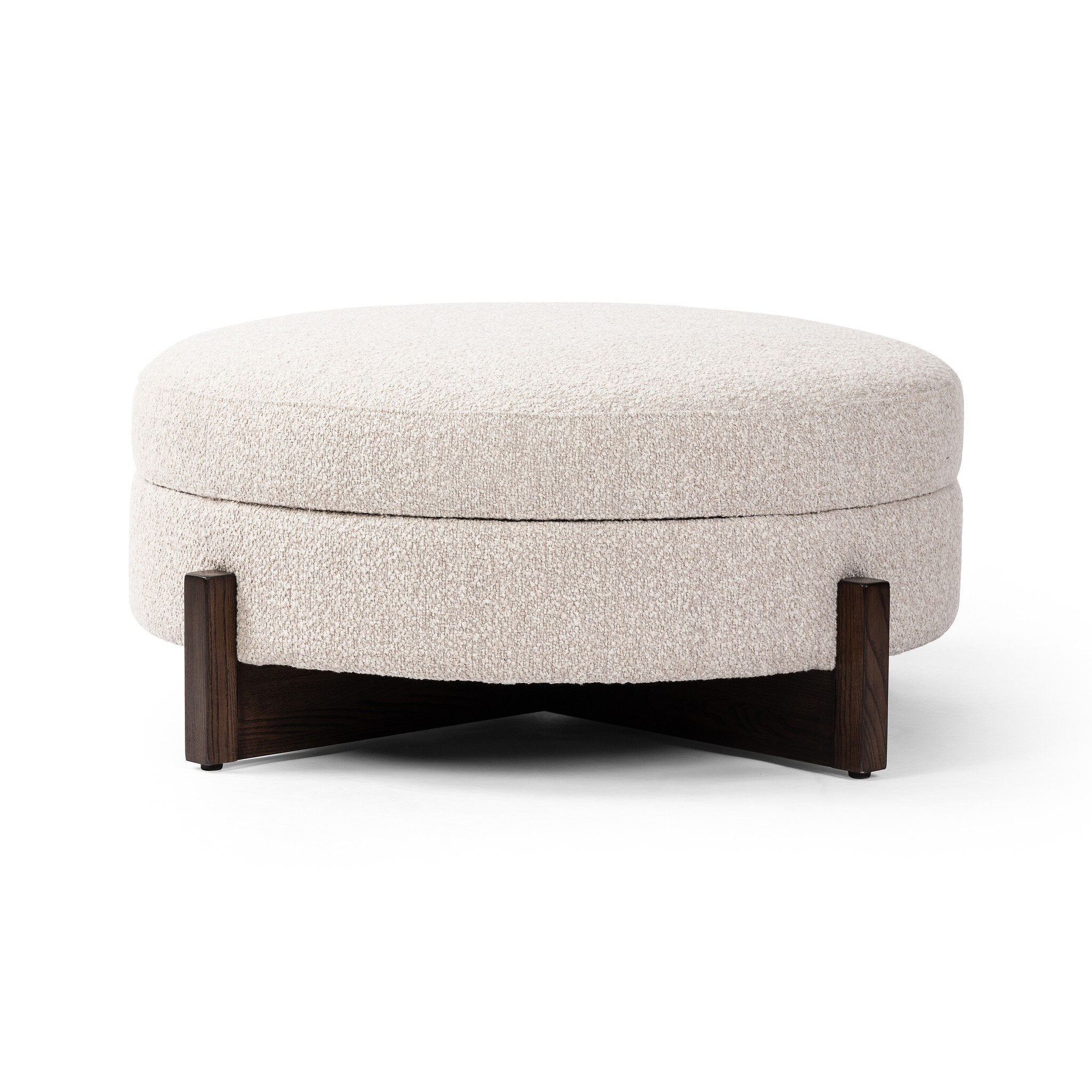 Esben Storage Ottoman-39" - Sattley Fog
