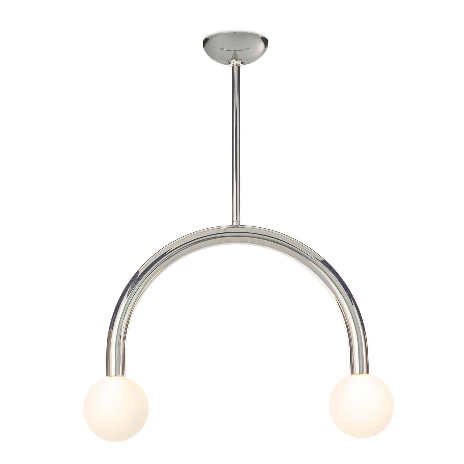Happy Pendant Small (Polished Nickel)