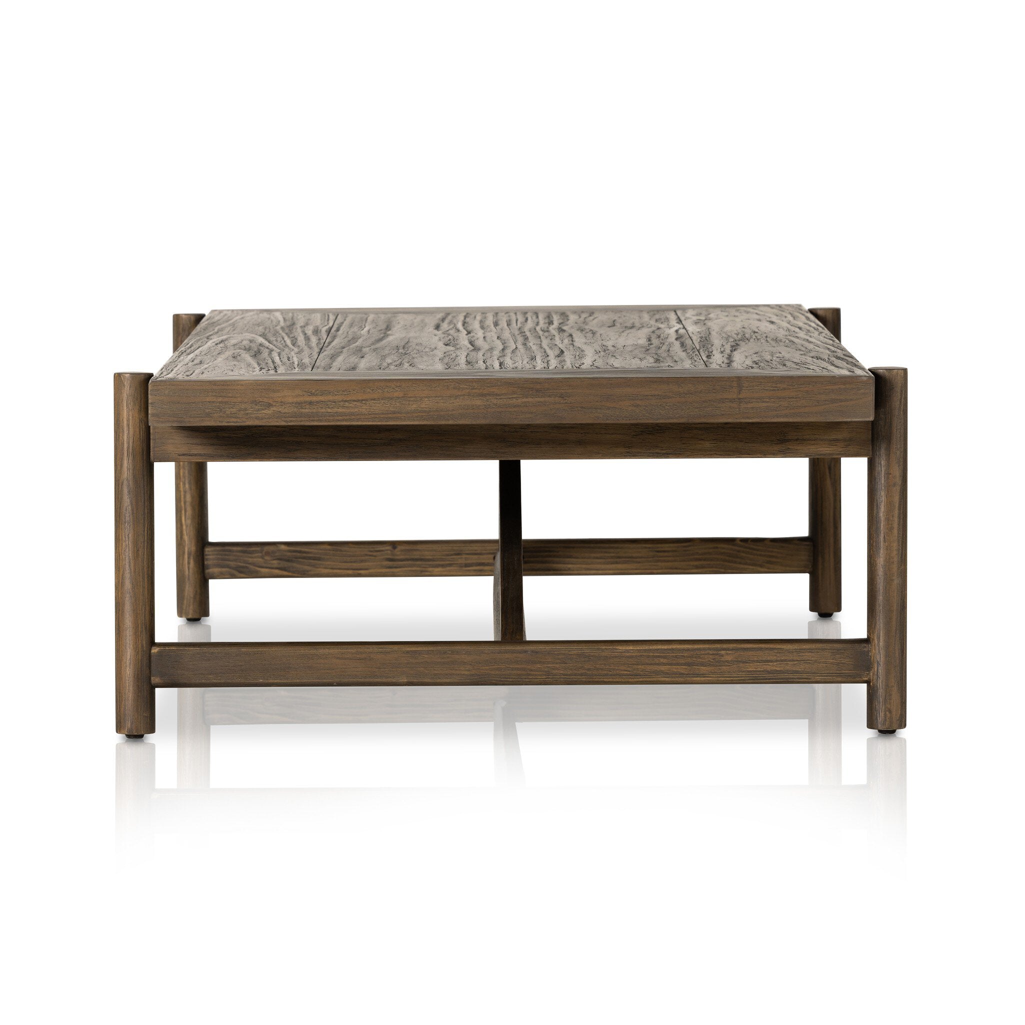 Goldthwaite Coffee Table - Sienna Brown Pine Veneer