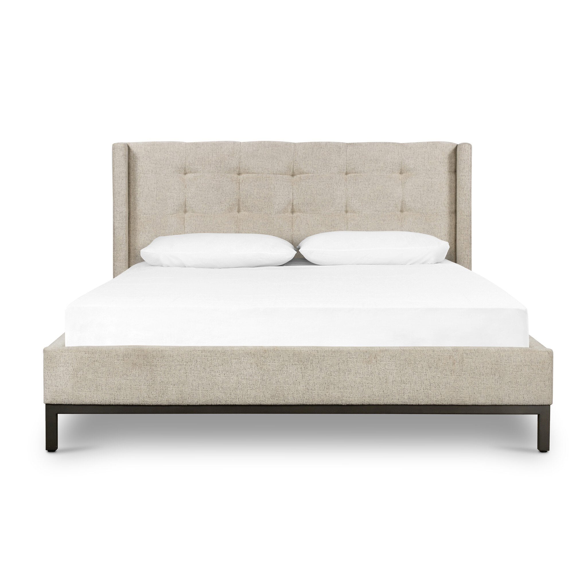 Newhall Bed - Plushtone Linen