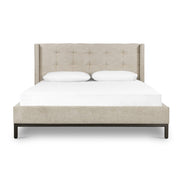 Newhall Bed - Plushtone Linen