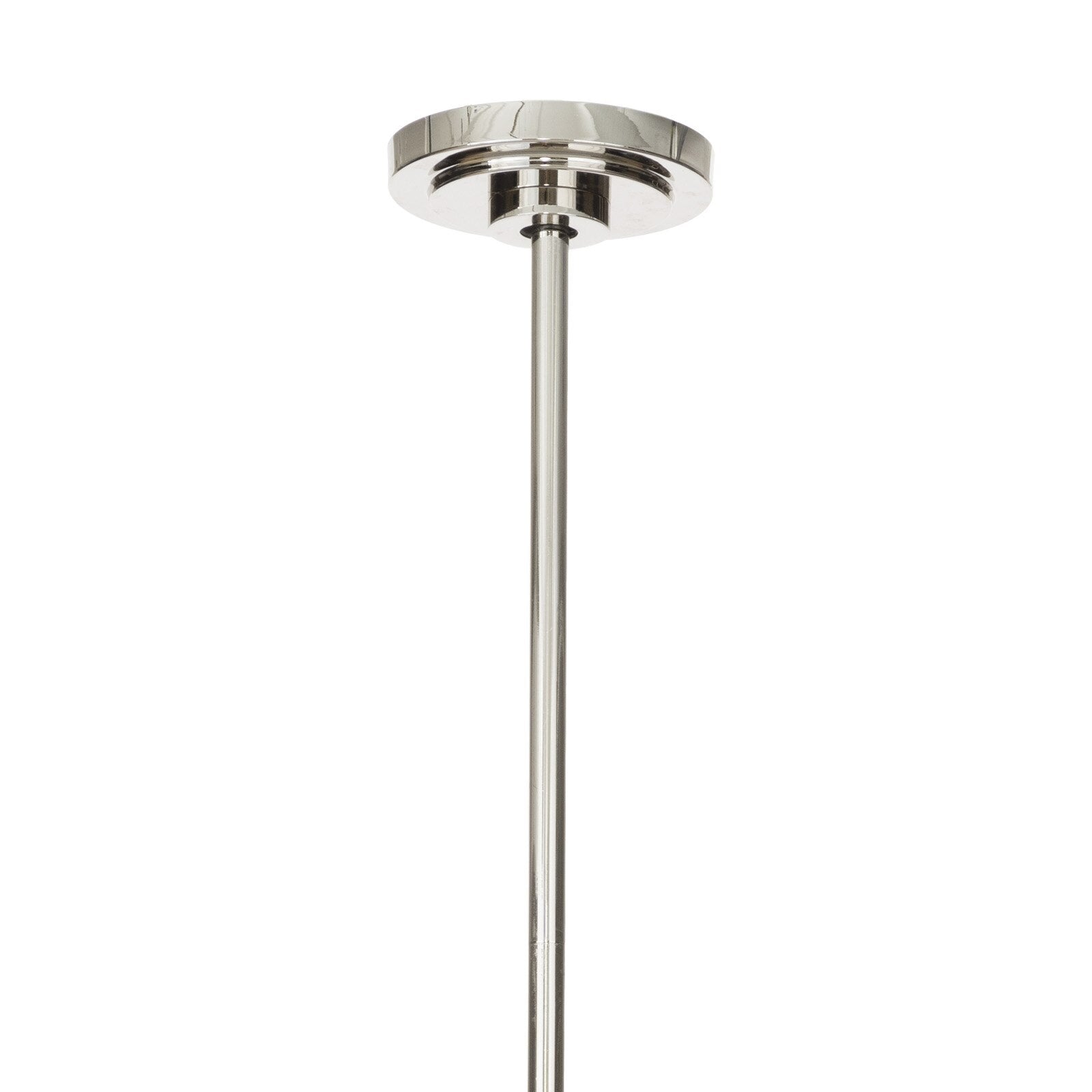 Artemis Pendant Double (Polished Nickel with Champagne Glass)