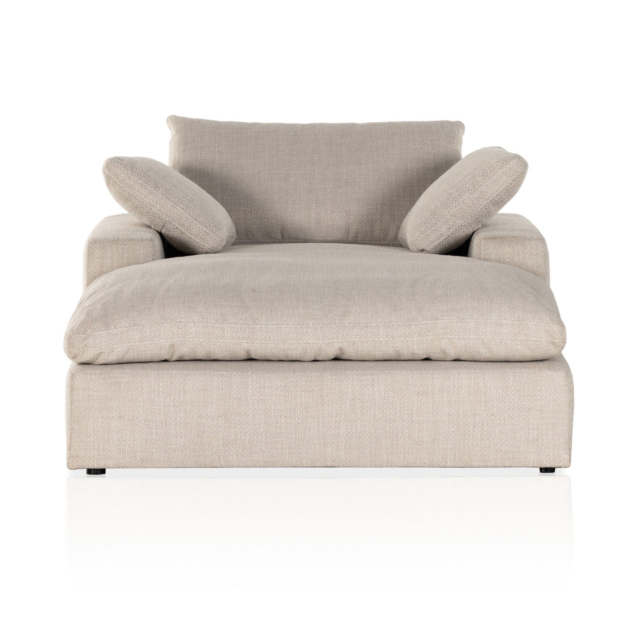 Stevie Chaise Lounge - Gibson Wheat