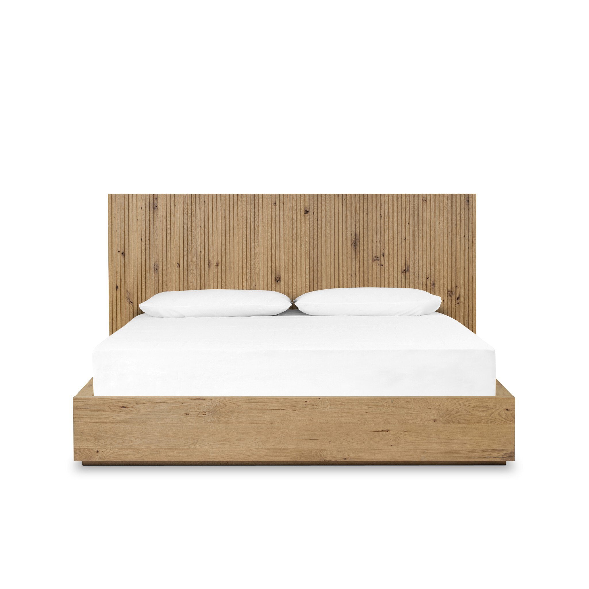 Leo Bed - Rustic Light Natural Oak
