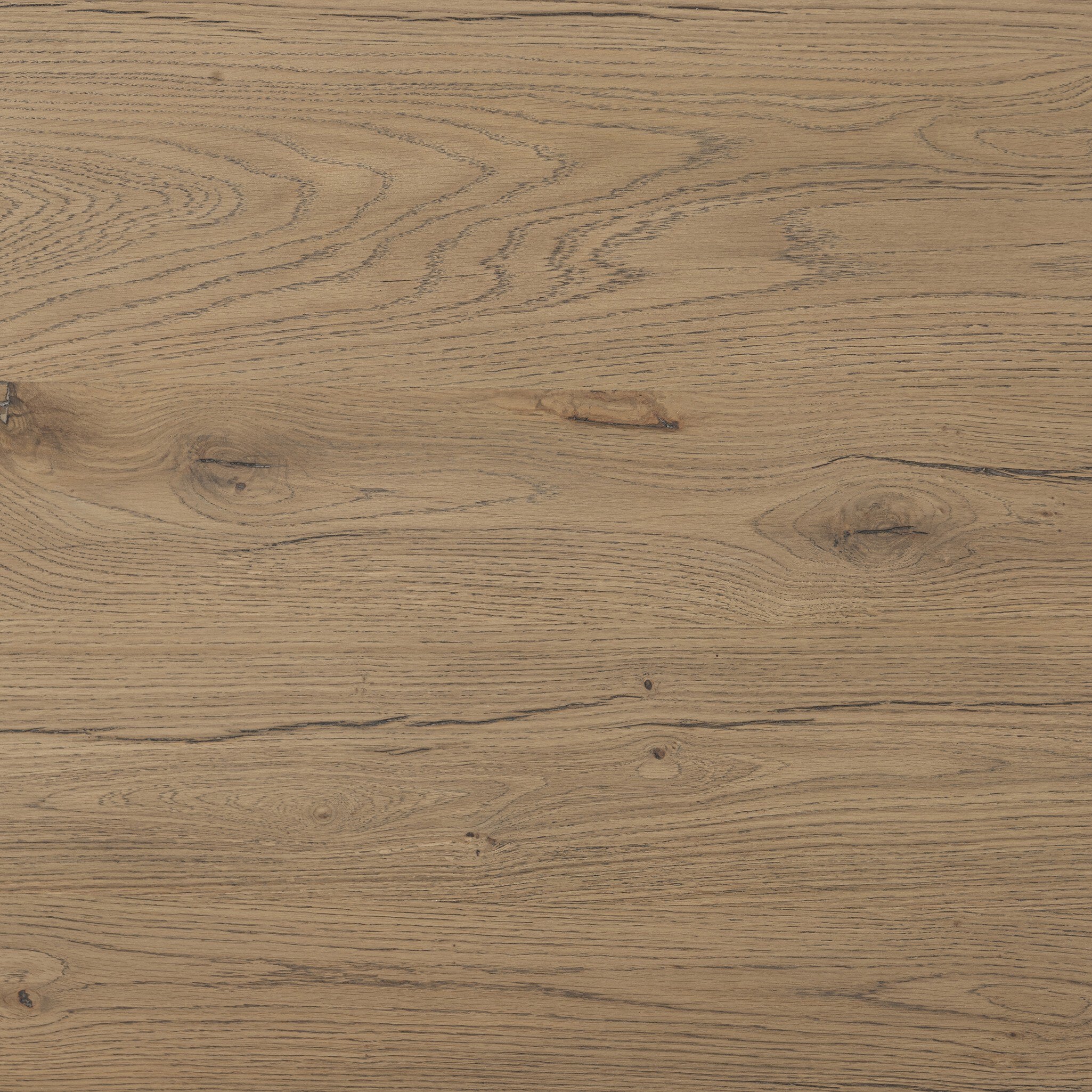 Isaac Coffee Table - Rubbed Light Oak Veneer