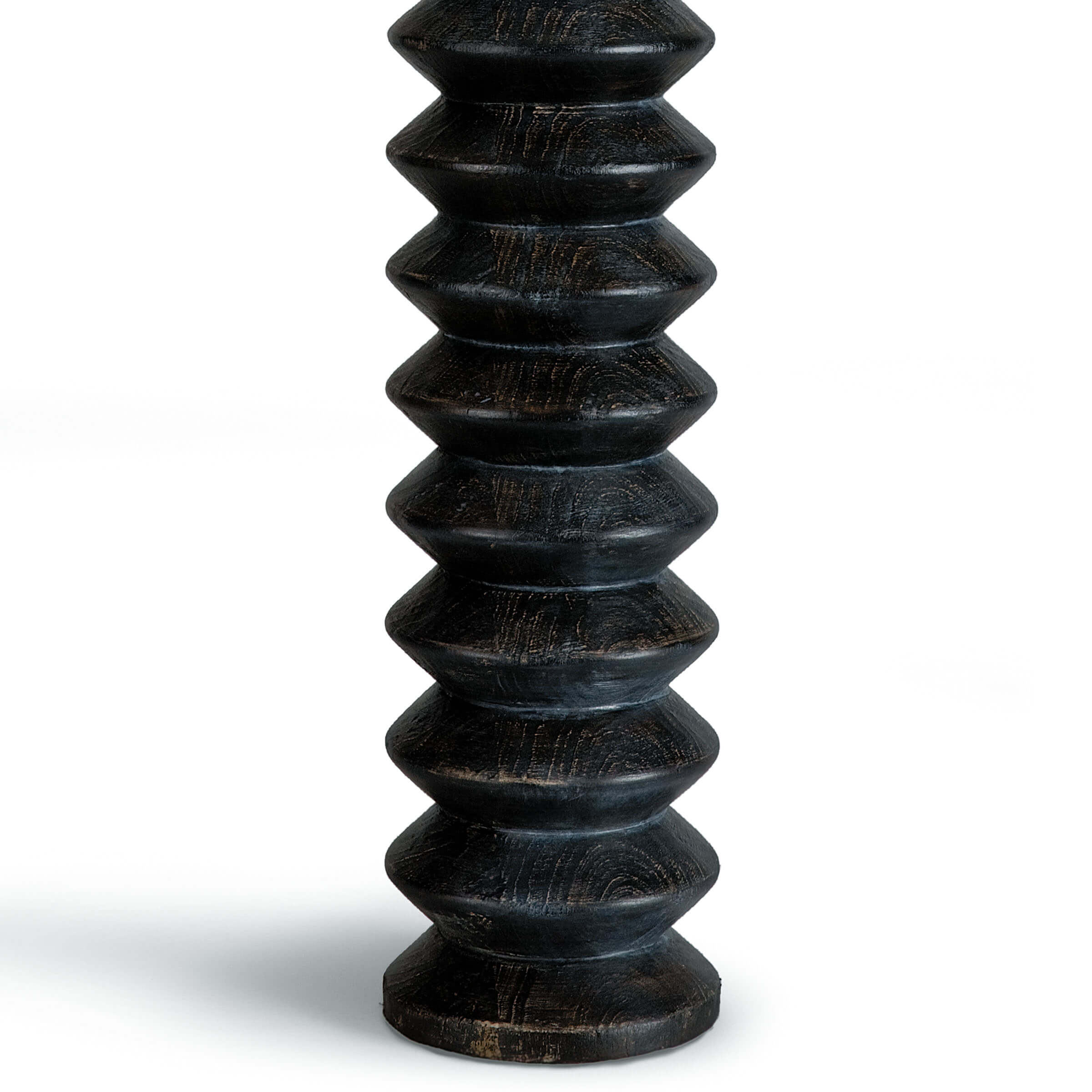 Accordion Table Lamp (Ebony)