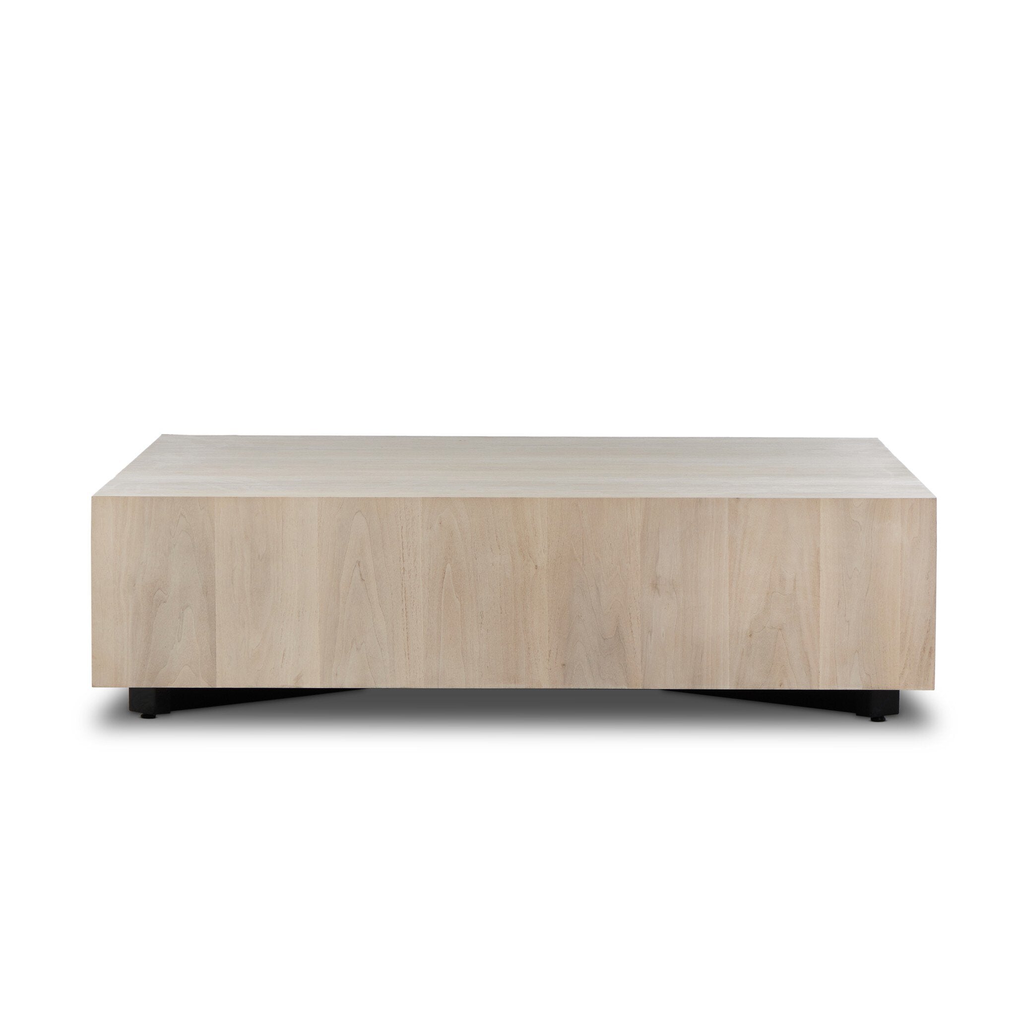 Hudson Large Square Coffee Table - Ashen Walnut