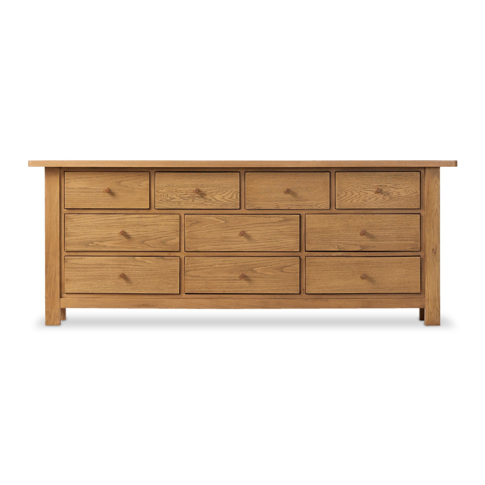 Millbrook Dresser - Natural Light Oak Veneer