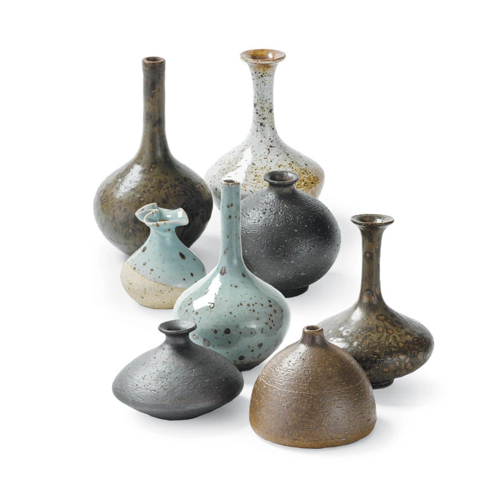 Porcelain Bud Vases (Set of 8)
