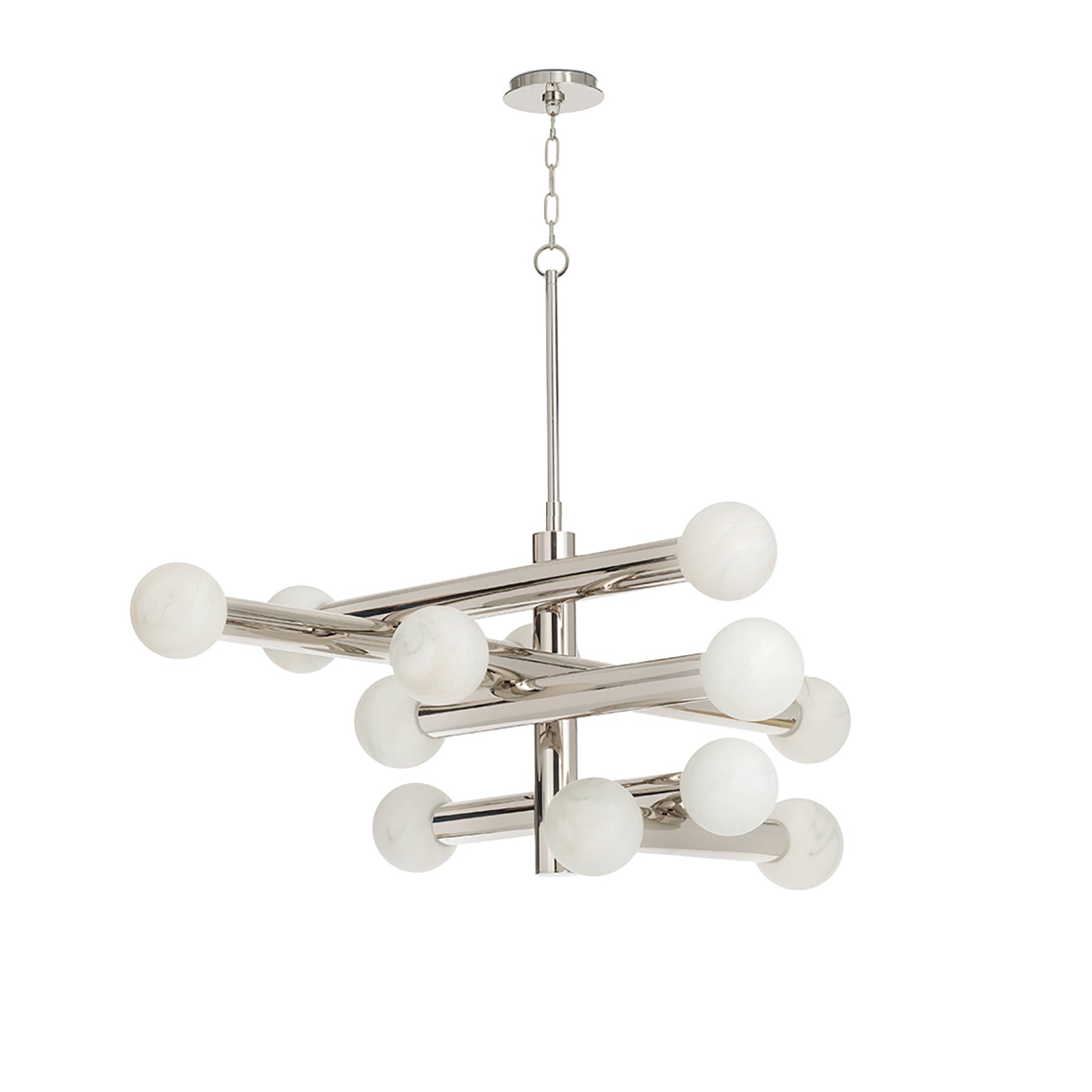 Dion Chandelier (Polished Nickel)