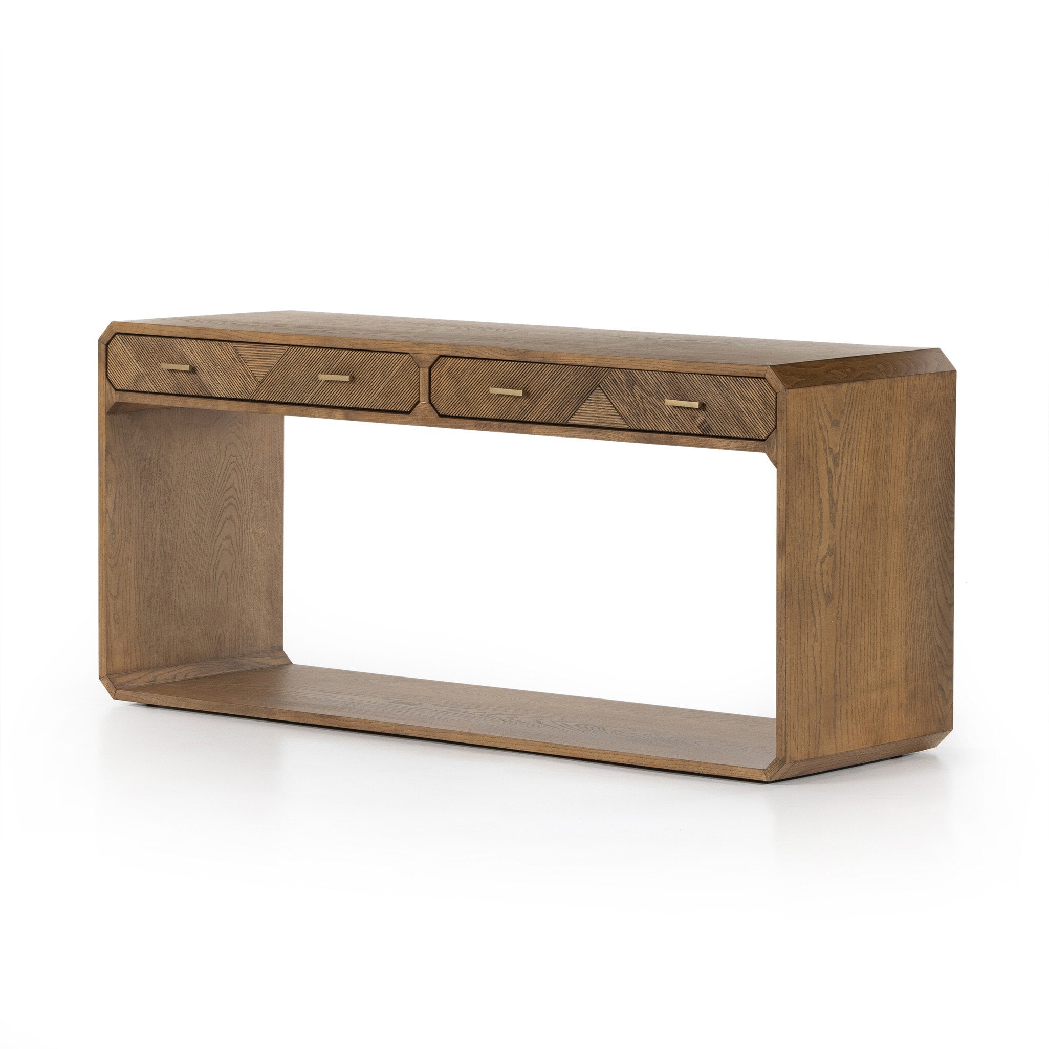 Caspian Console Table - Natural Ash Veneer