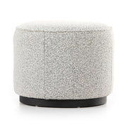 Sinclair Round Ottoman - Knoll Domino