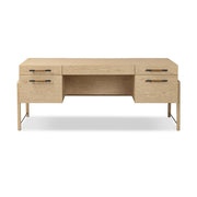 Rosedale Executive Desk - Yucca Oak Veneer
