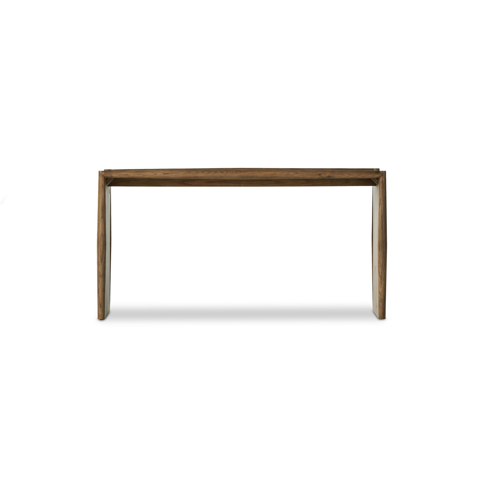 Glenview Console Table - Weathered Oak