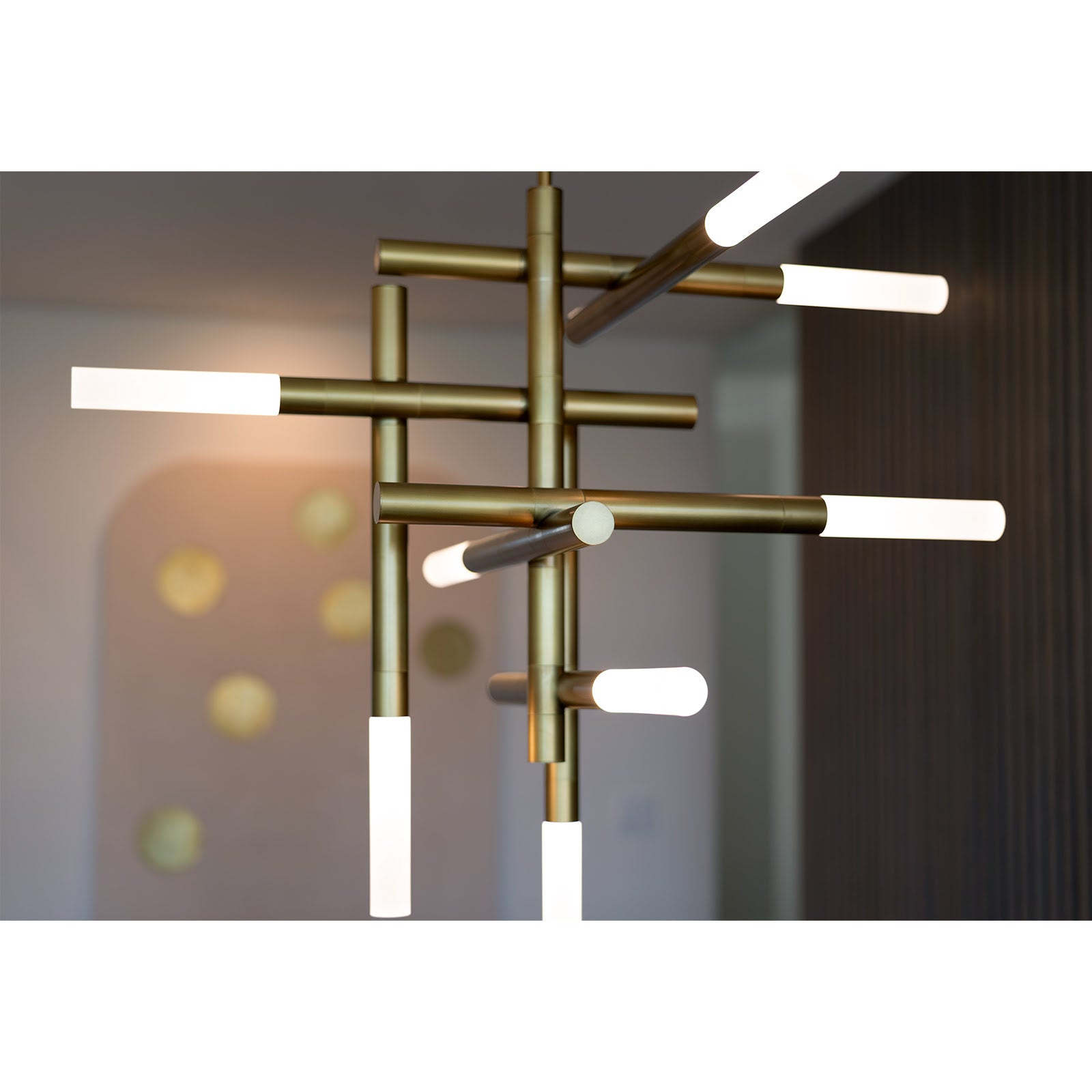Cass Chandelier (Natural Brass)