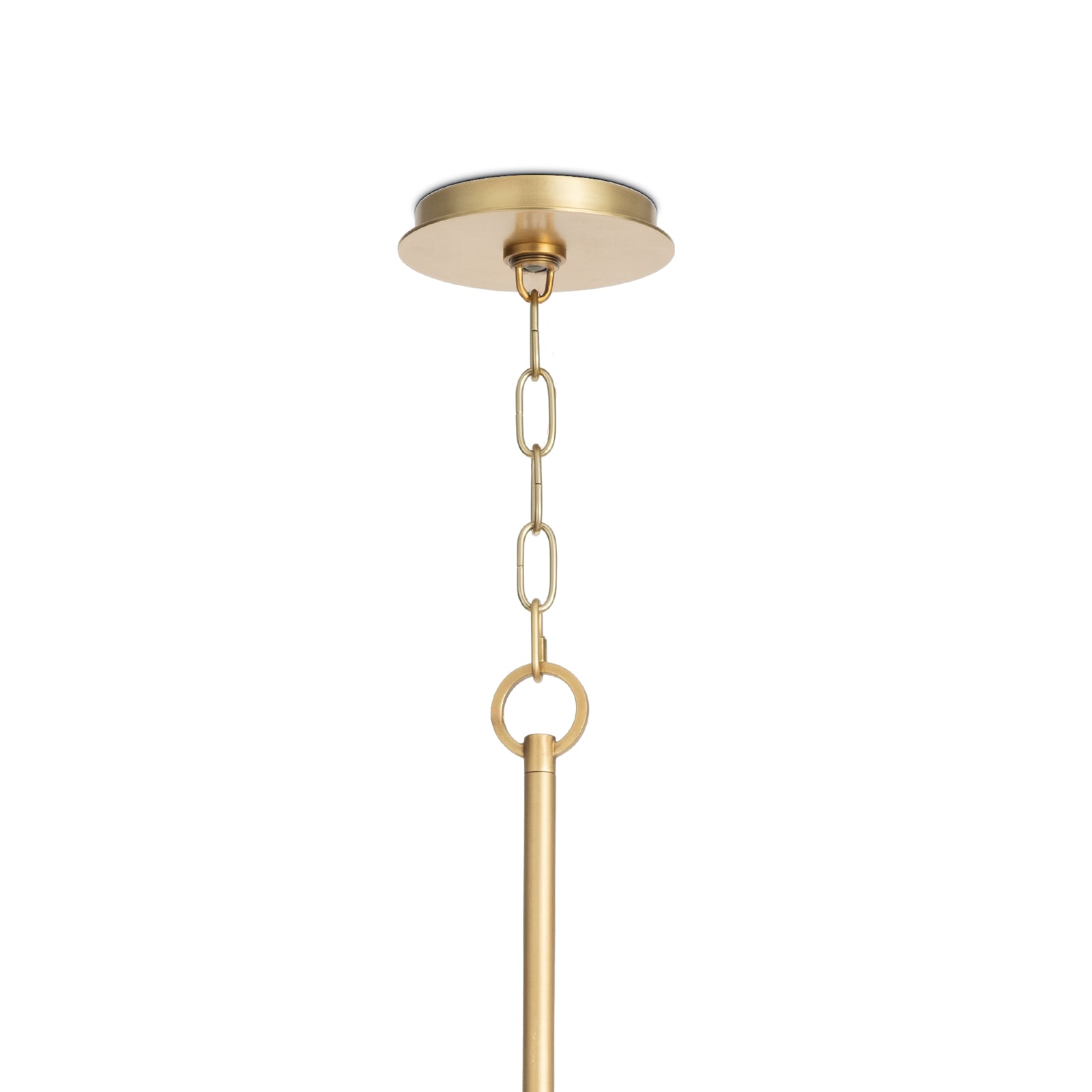 Dion Chandelier (Natural Brass)