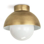 Montreux Flush Mount (Natural Brass)