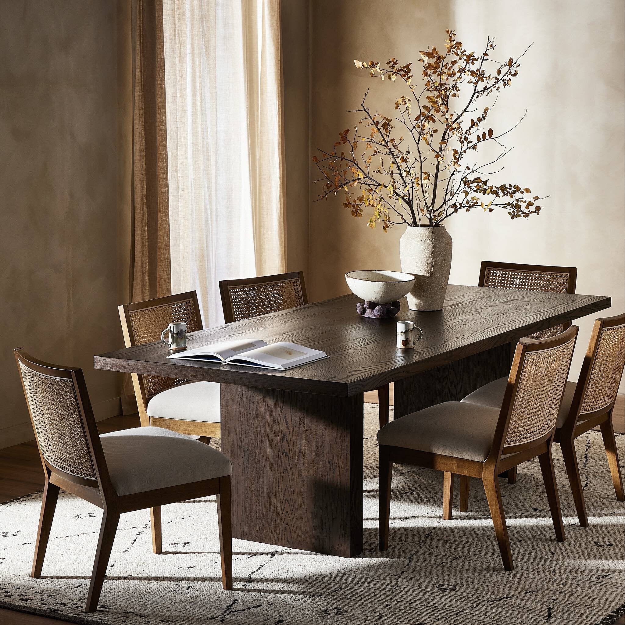 Torrington Dining Table - Umber Oak Resawn