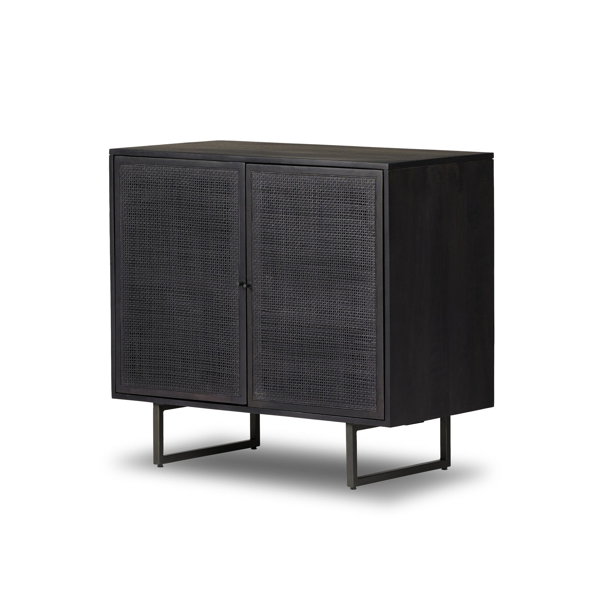 Carmel Small Cabinet - Black Wash